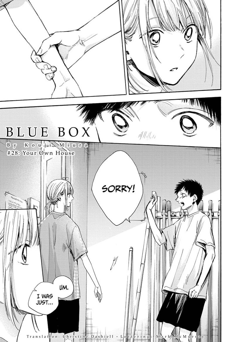 Blue Box Chapter 28 — page 1