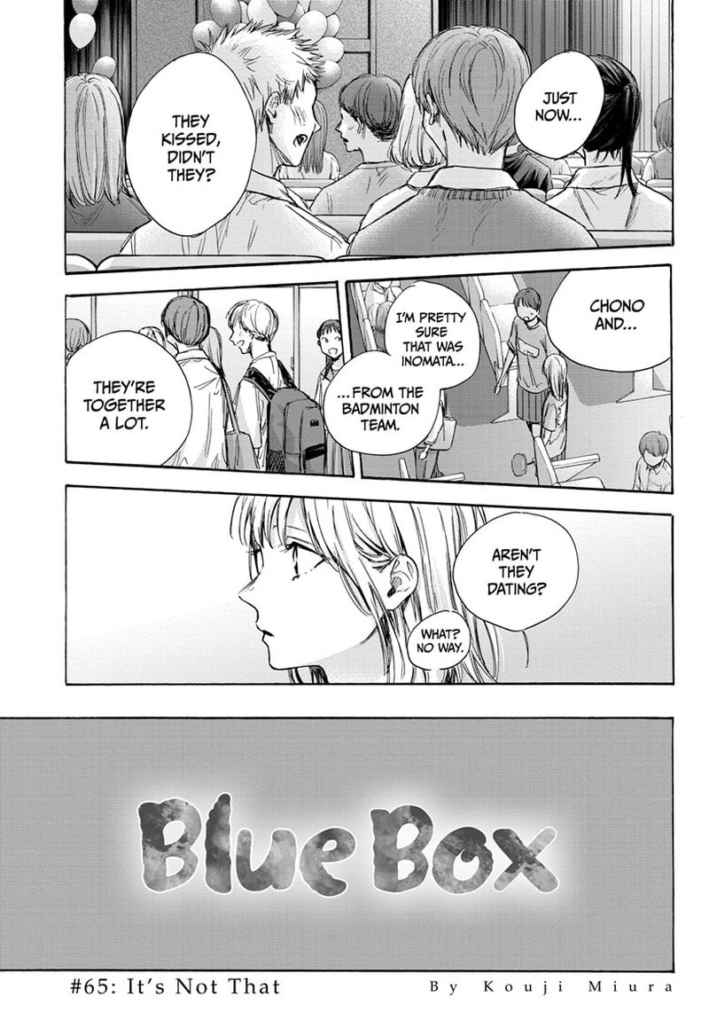 Blue Box Chapter 65 — page 1