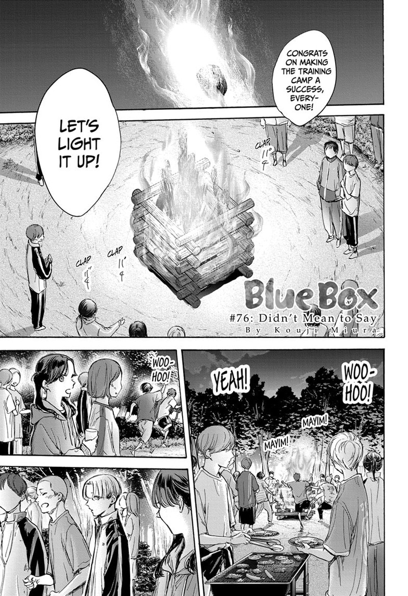 Blue Box Chapter 76 — page 1