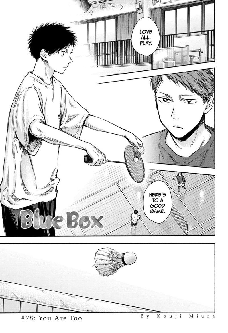 Blue Box Chapter 78 — page 1