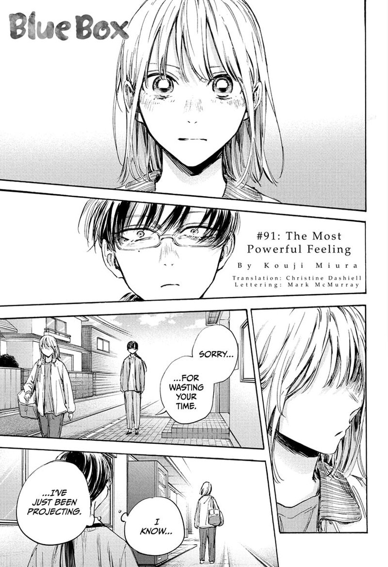 Blue Box Chapter 91 — page 3