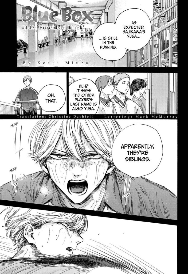 Blue Box Chapter 143 — page 1