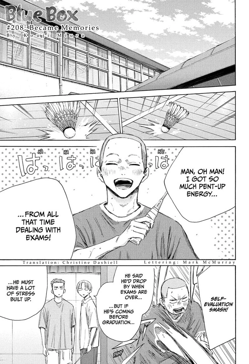 Blue Box Chapter 208 — page 1