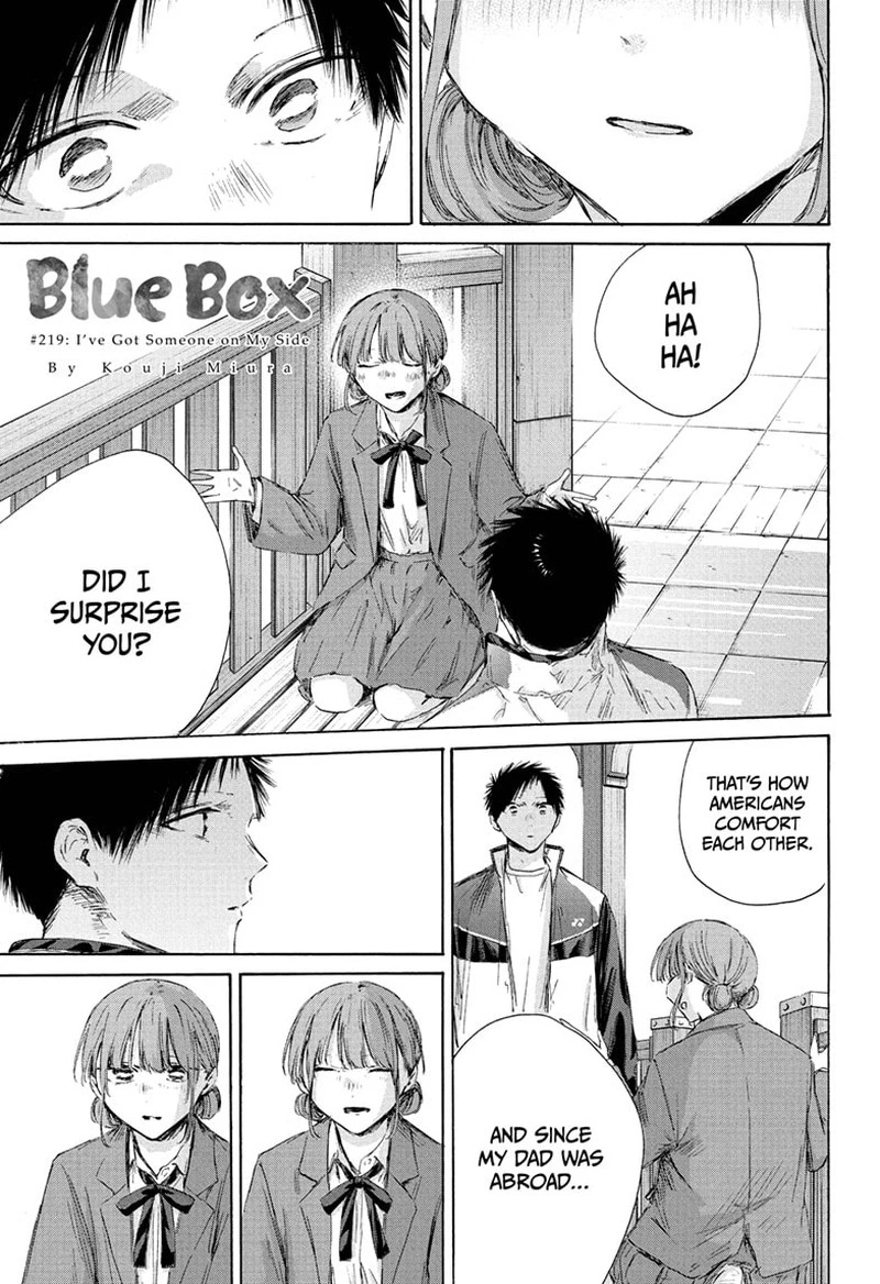Blue Box Chapter 219 — page 1