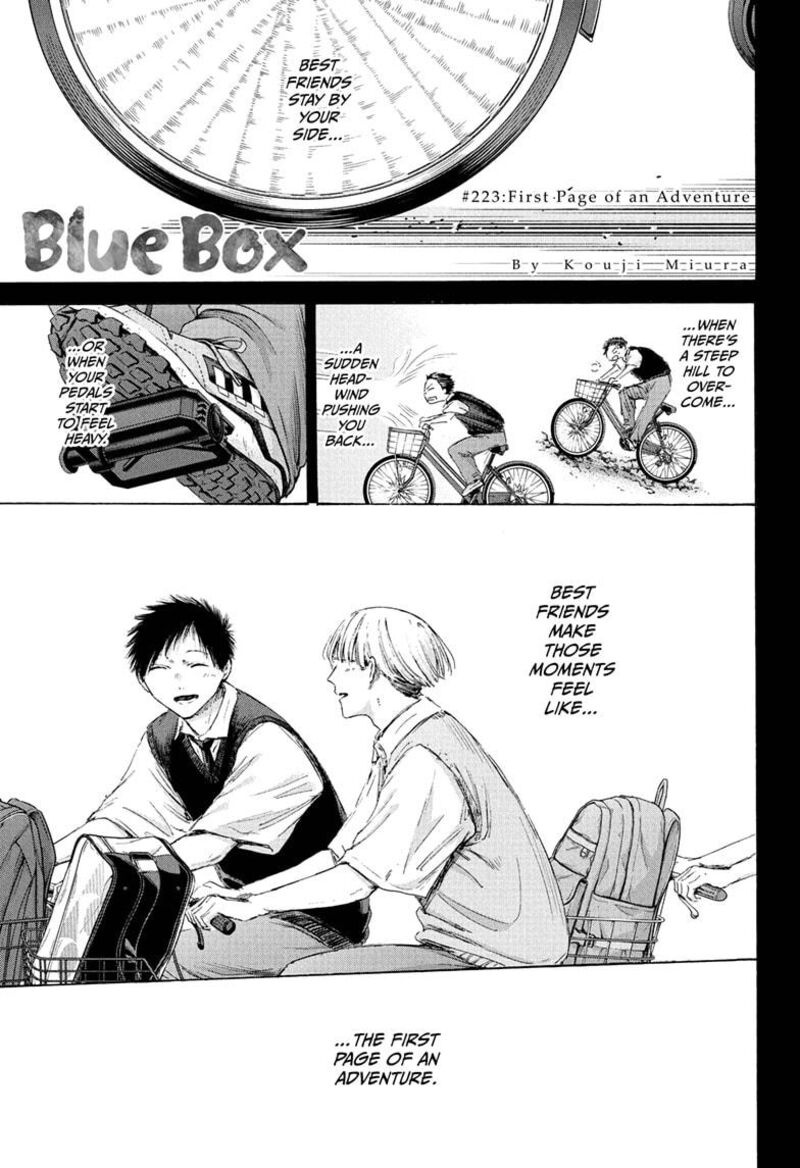 Blue Box Chapter 223 — page 1
