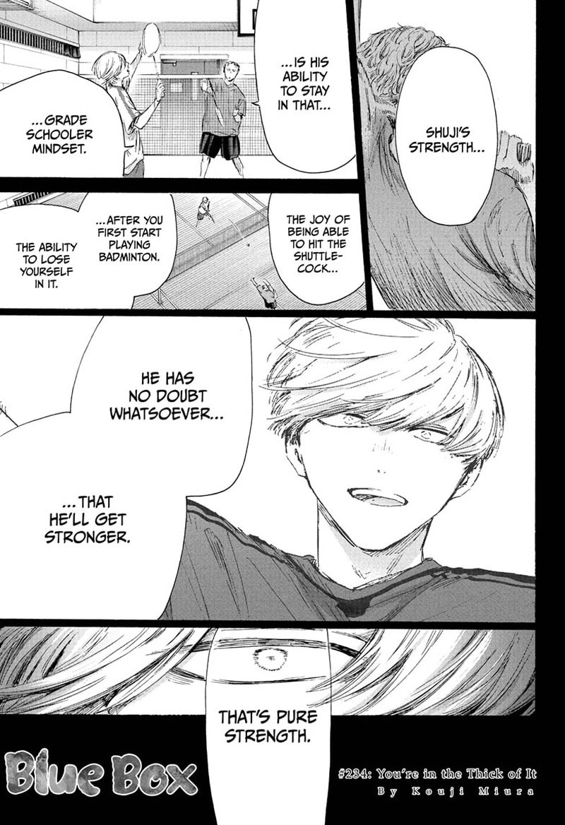 Blue Box Chapter 234 — page 1