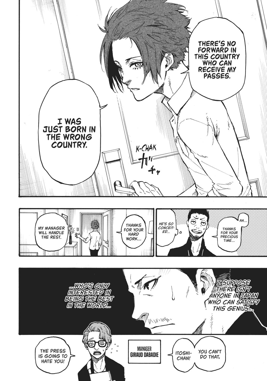 Blue Lock Chapter 4 — page 4