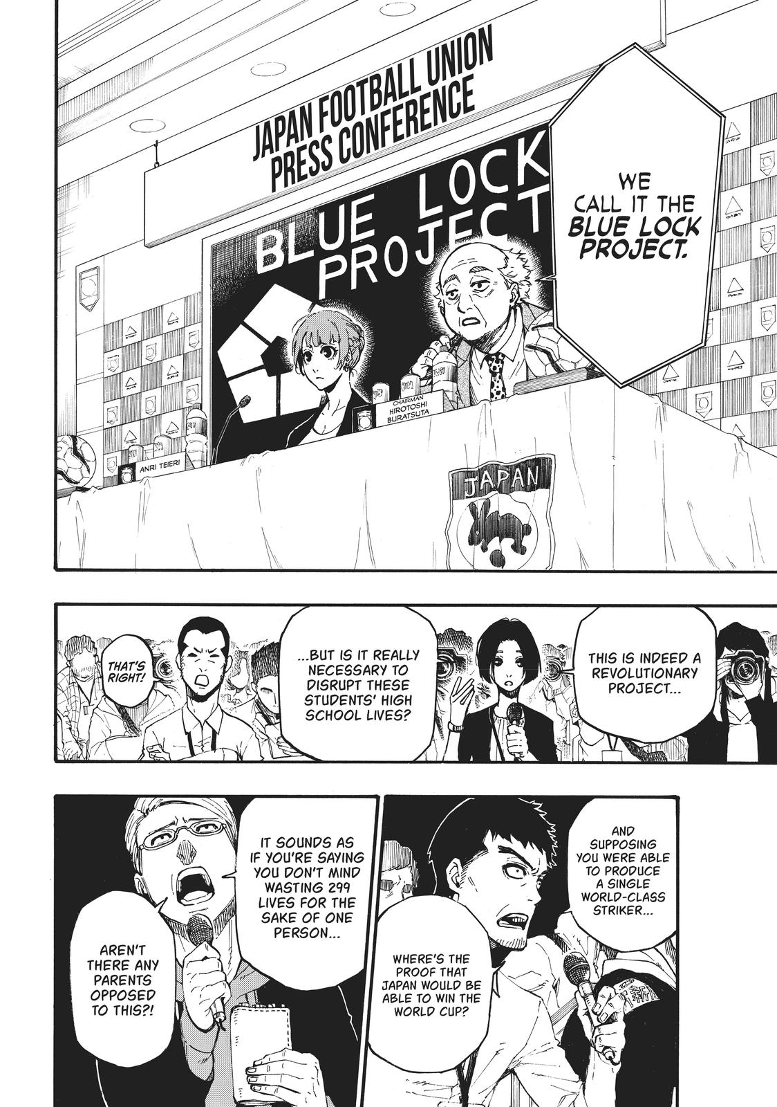 Blue Lock Chapter 4 — page 6