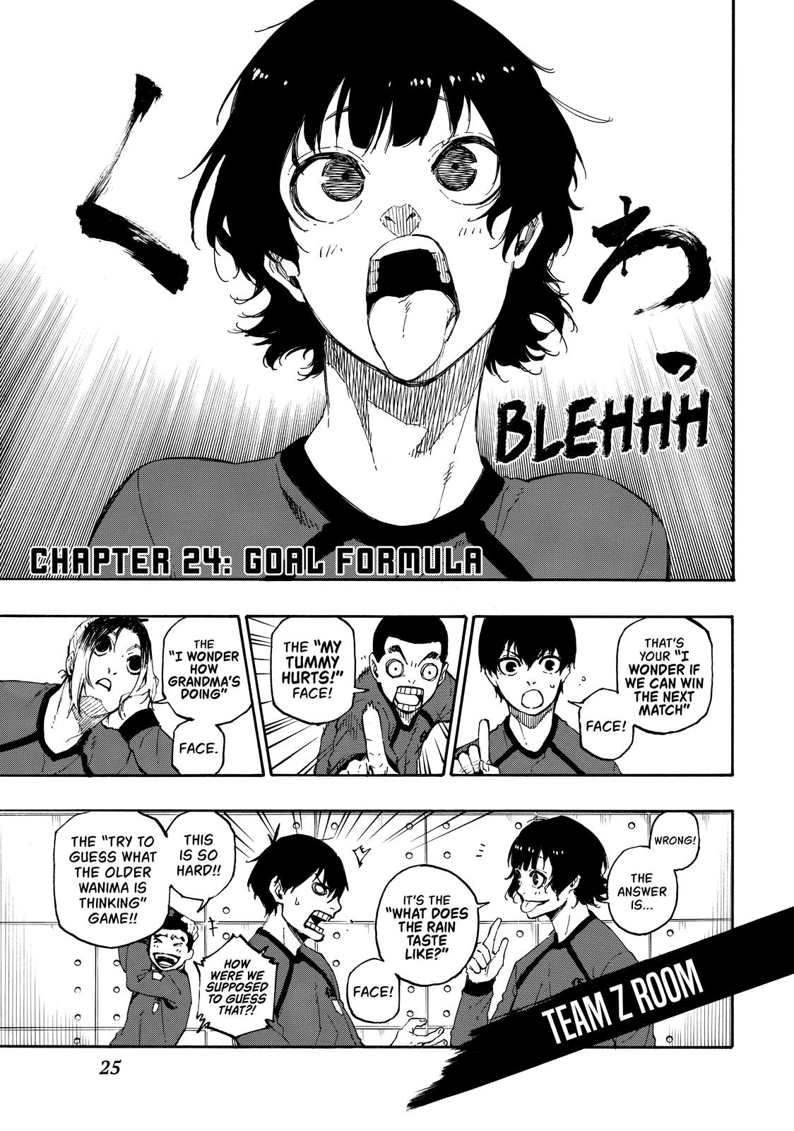 Blue Lock Chapter 24 — page 1