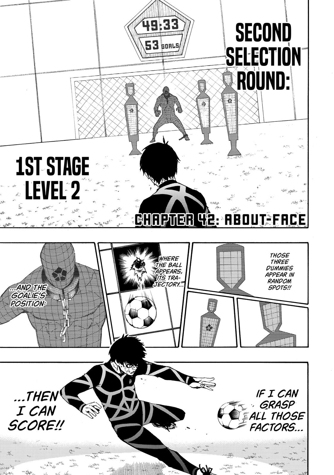 Blue Lock Chapter 42 — page 1