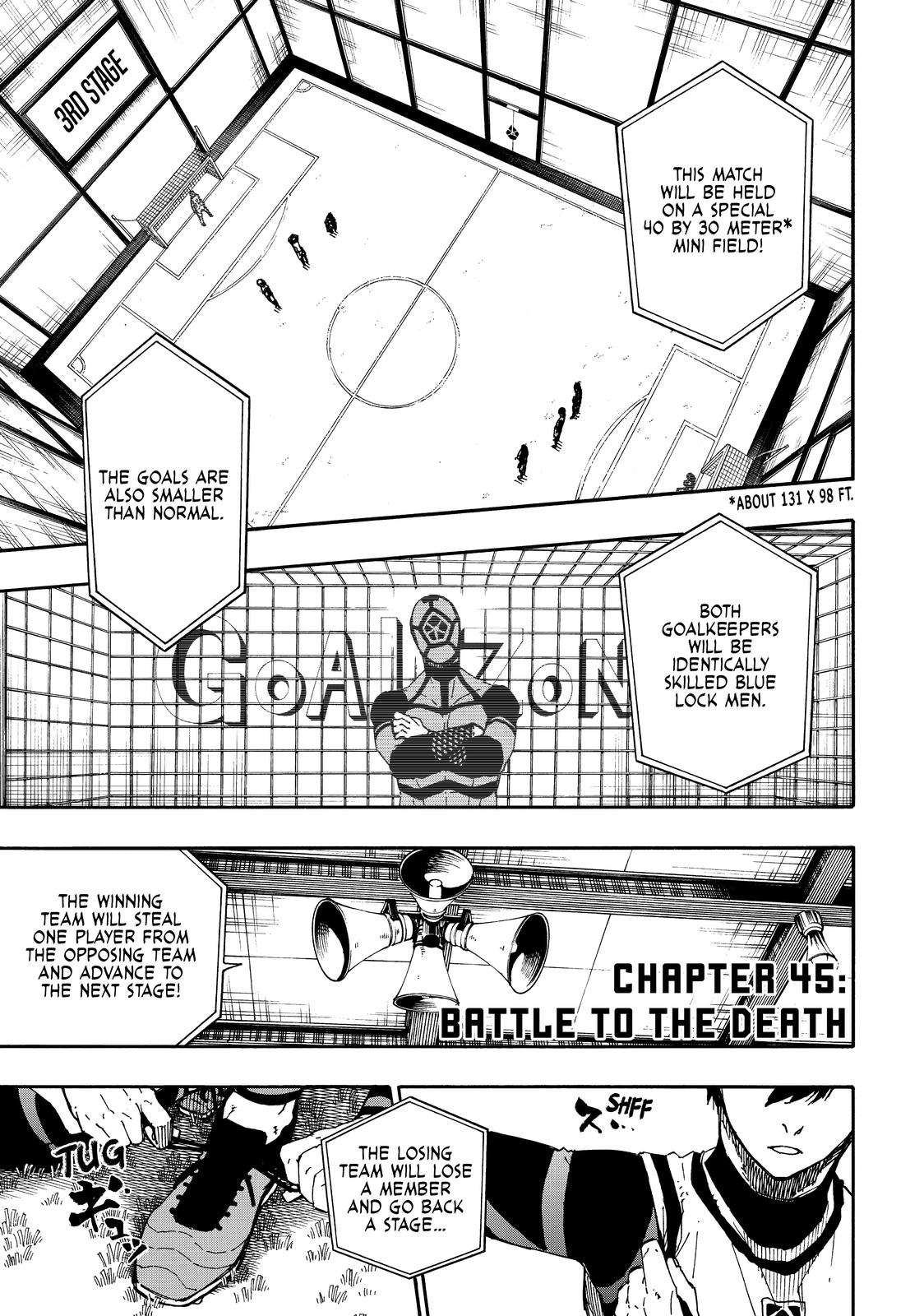 Blue Lock Chapter 45 — page 1