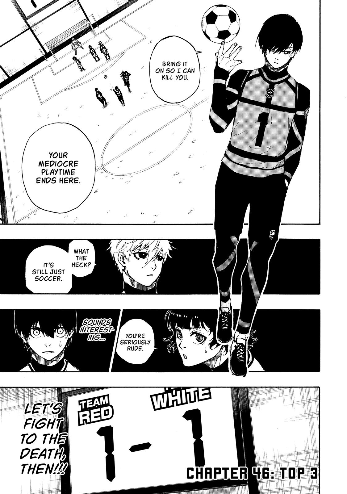 Blue Lock Chapter 46 — page 1