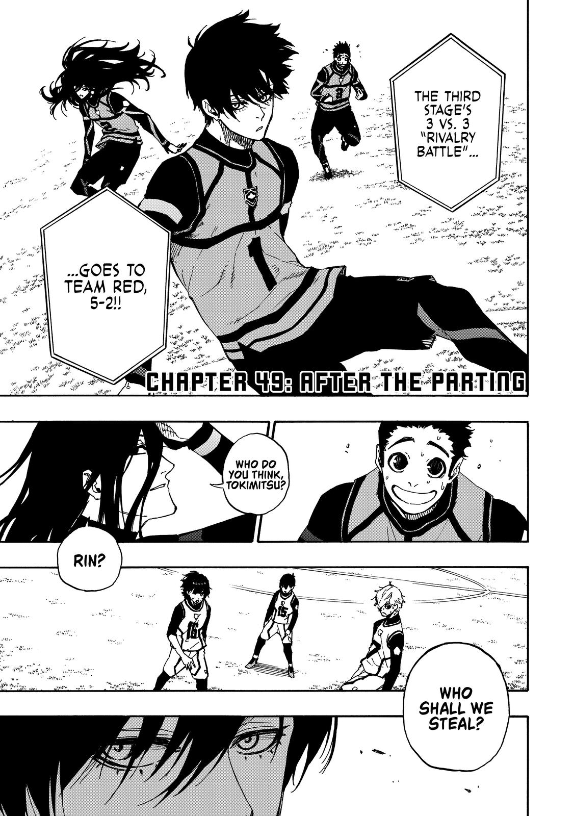 Blue Lock Chapter 49 — page 1