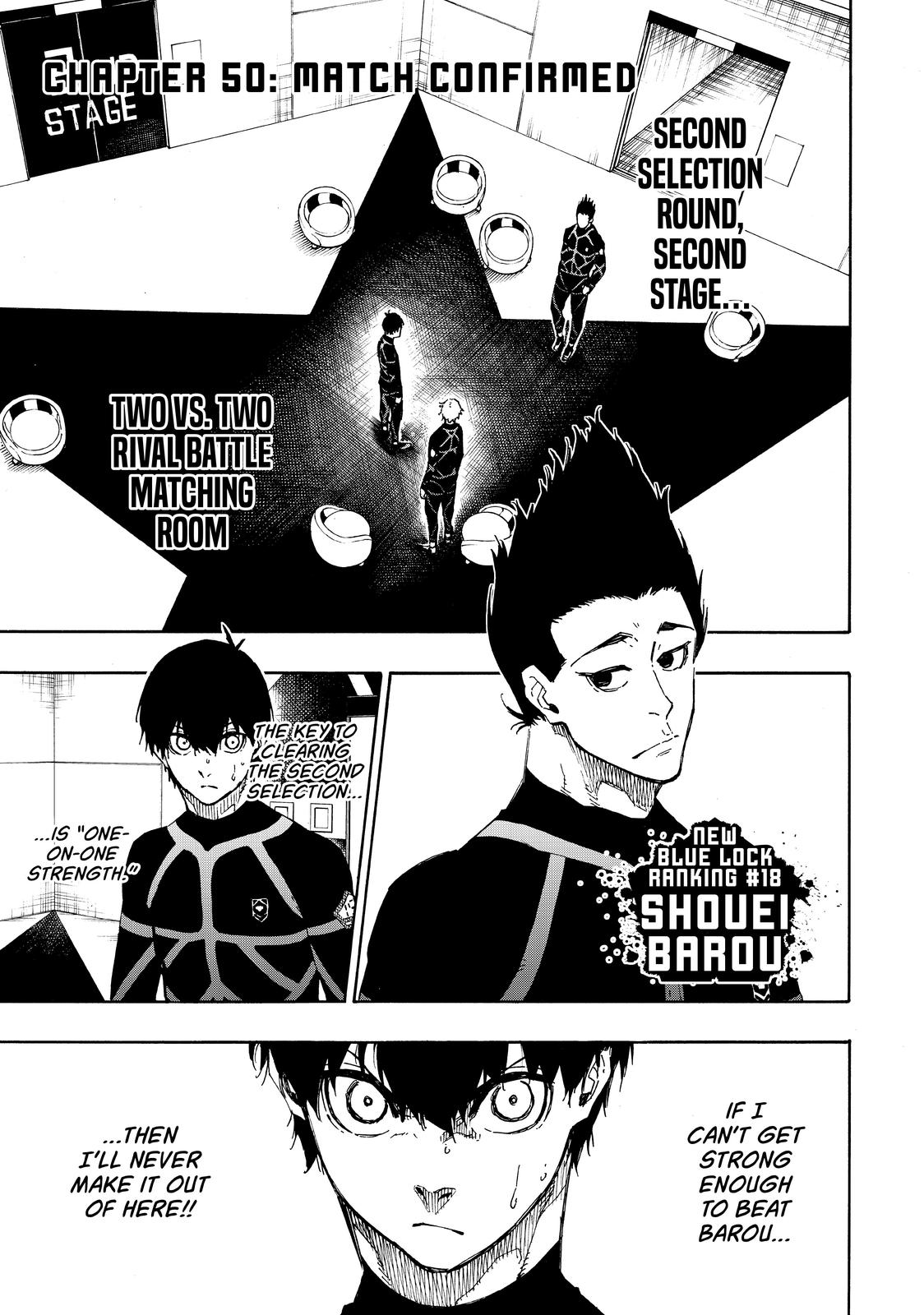Blue Lock Chapter 50 — page 4
