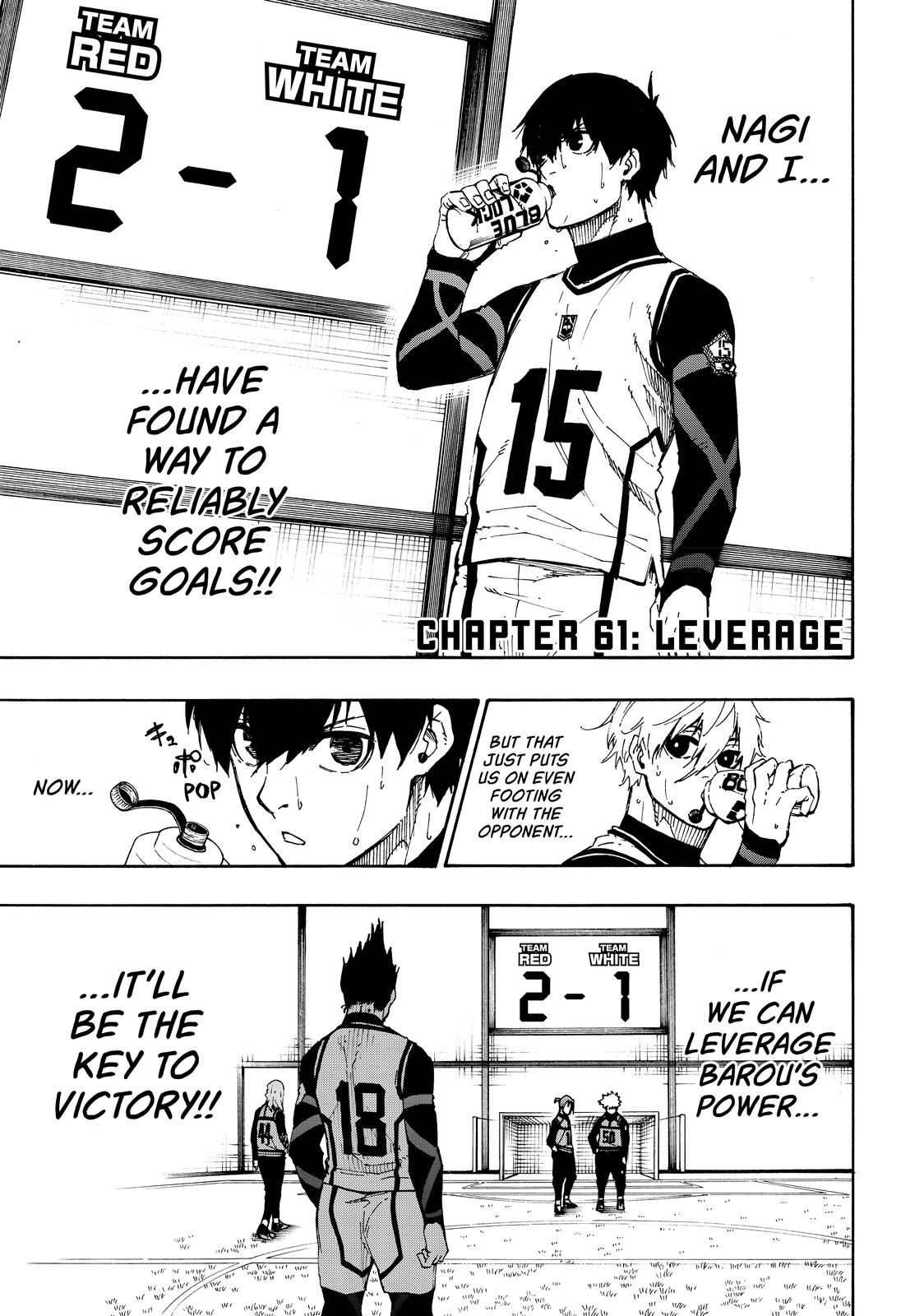 Blue Lock Chapter 61 — page 1