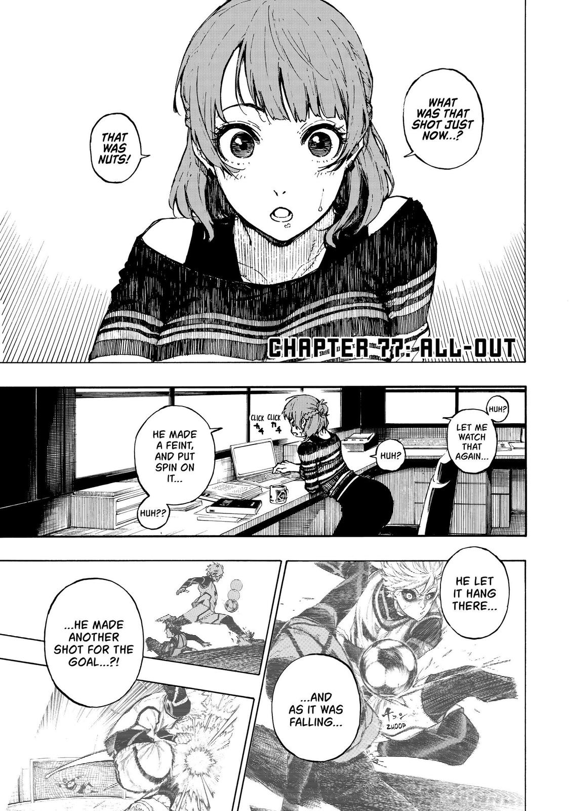Blue Lock Chapter 77 — page 4