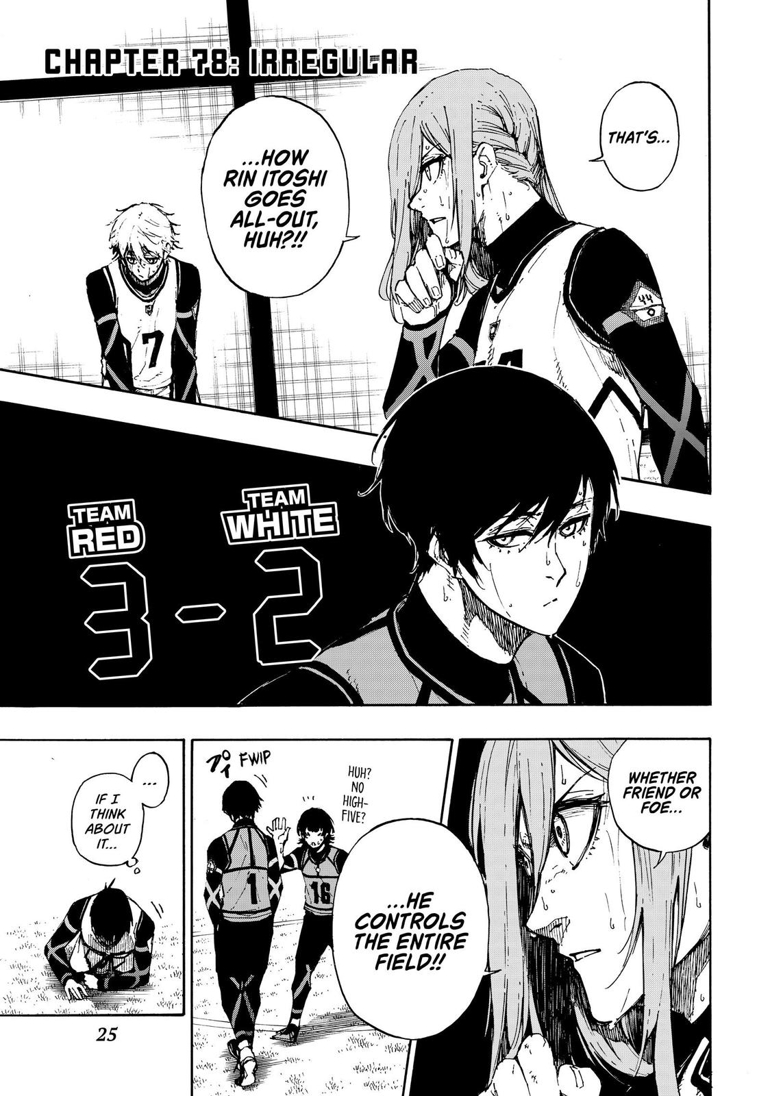 Blue Lock Chapter 78 — page 1