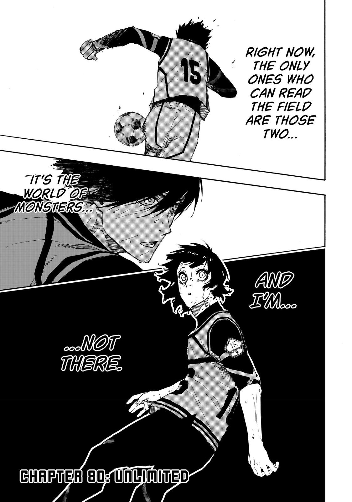 Blue Lock Chapter 80 — page 1