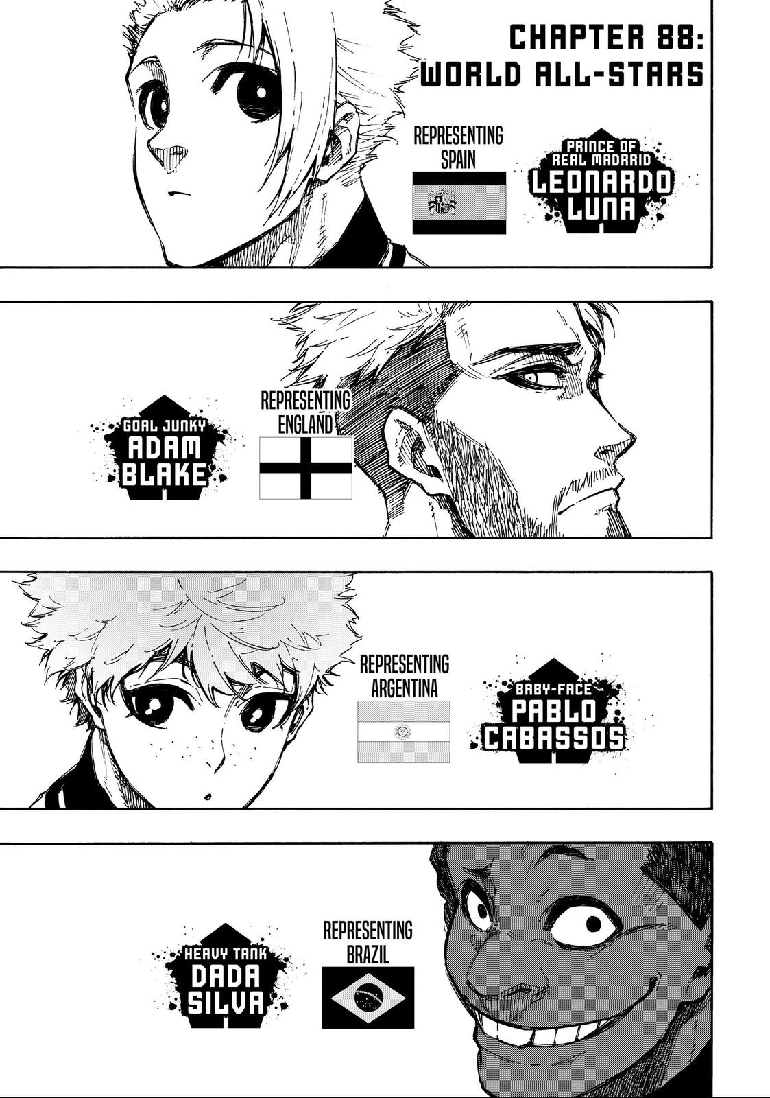 Blue Lock Chapter 88 — page 1