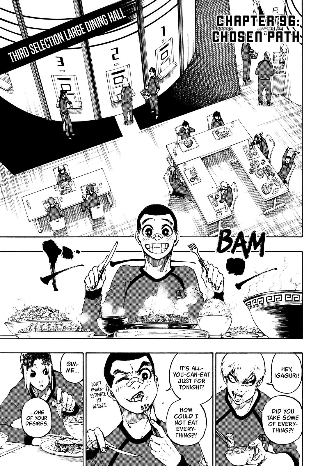 Blue Lock Chapter 96 — page 1
