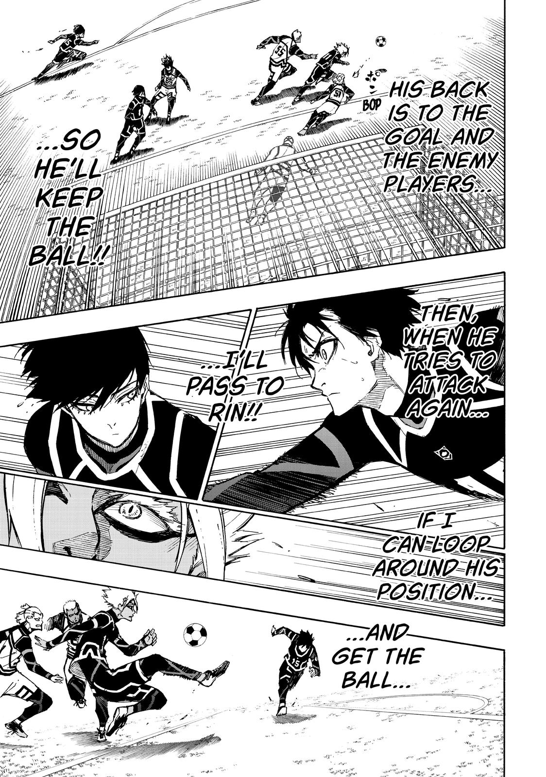 Blue Lock Chapter 98 — page 9