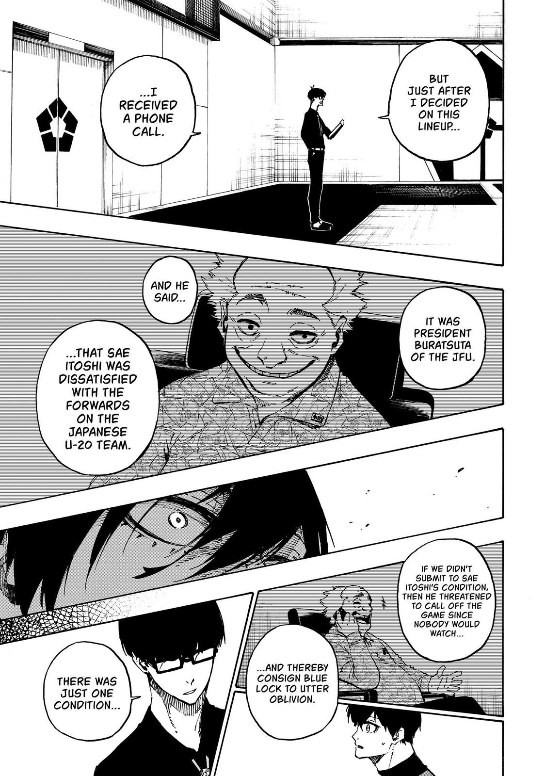 Blue Lock Chapter 109 — page 7