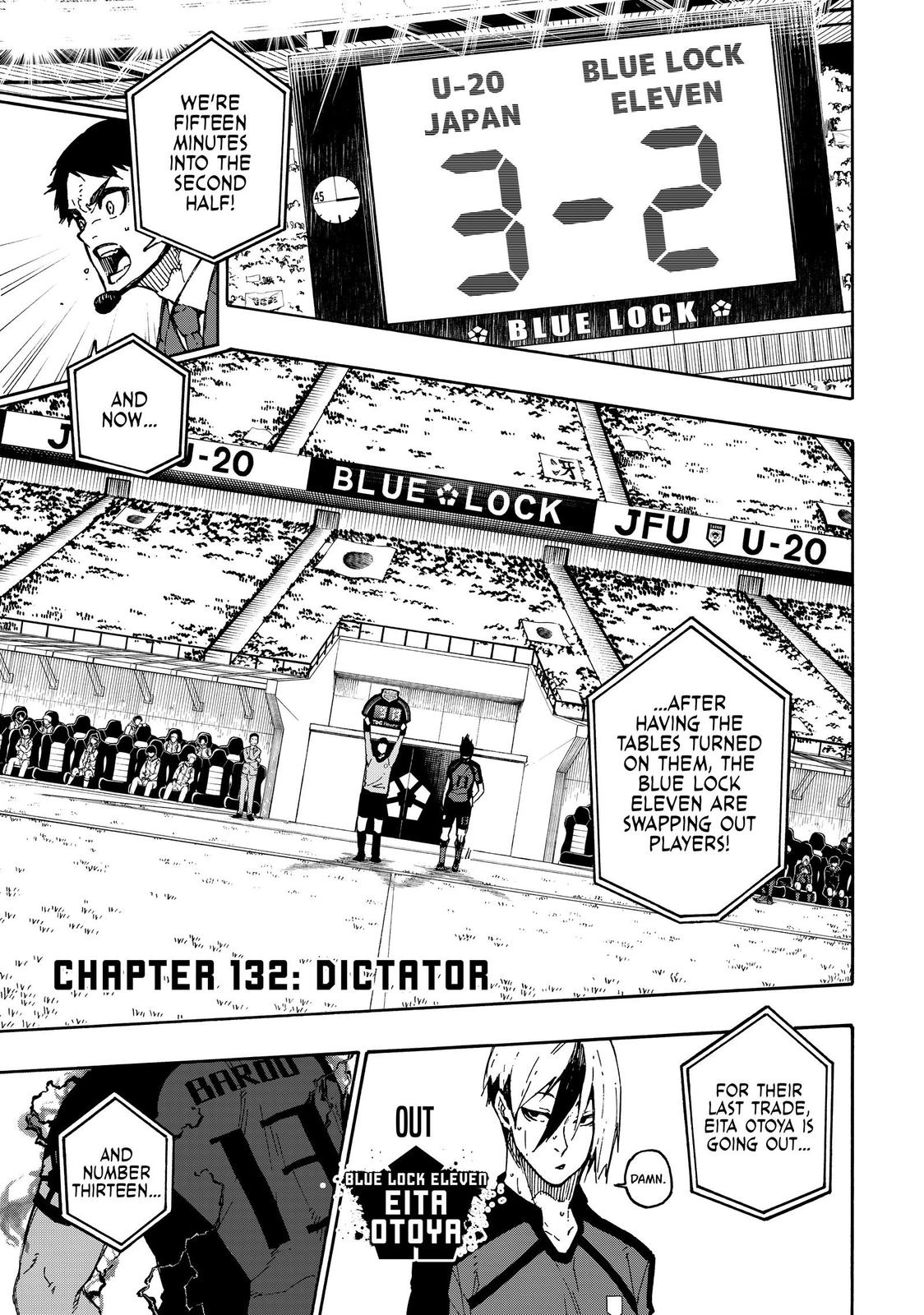Blue Lock Chapter 132 — page 4