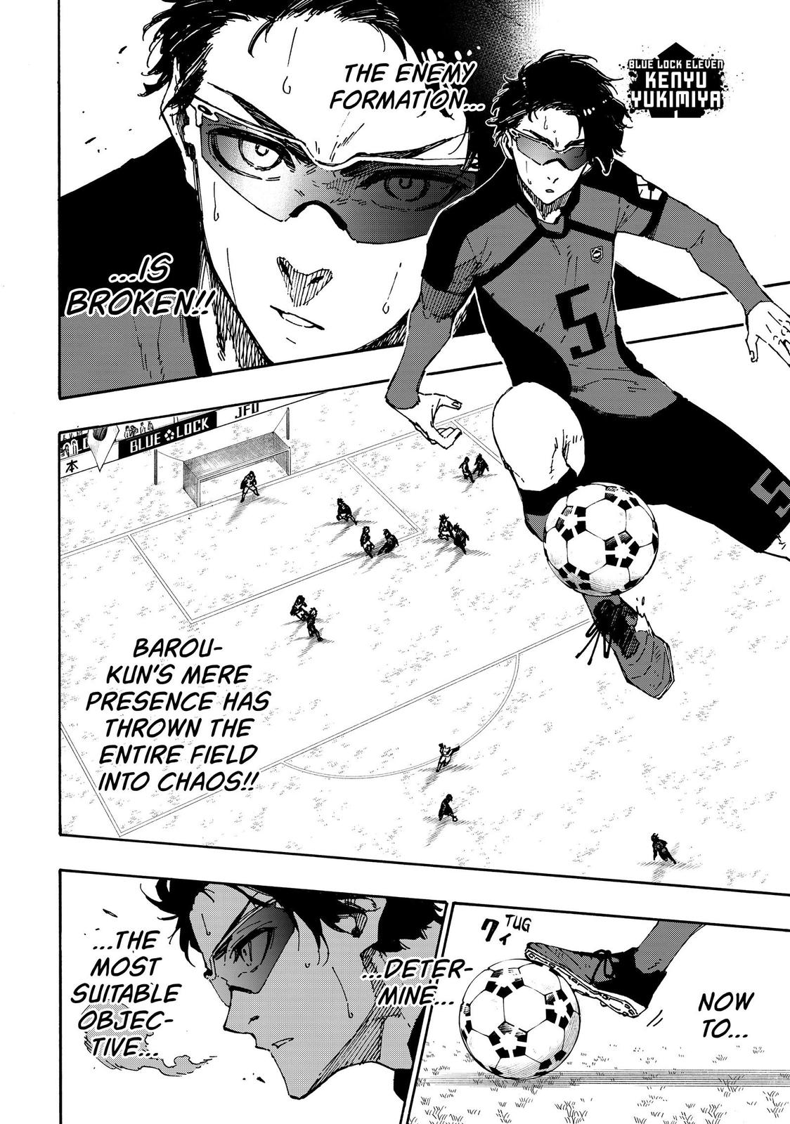 Blue Lock Chapter 133 — page 8