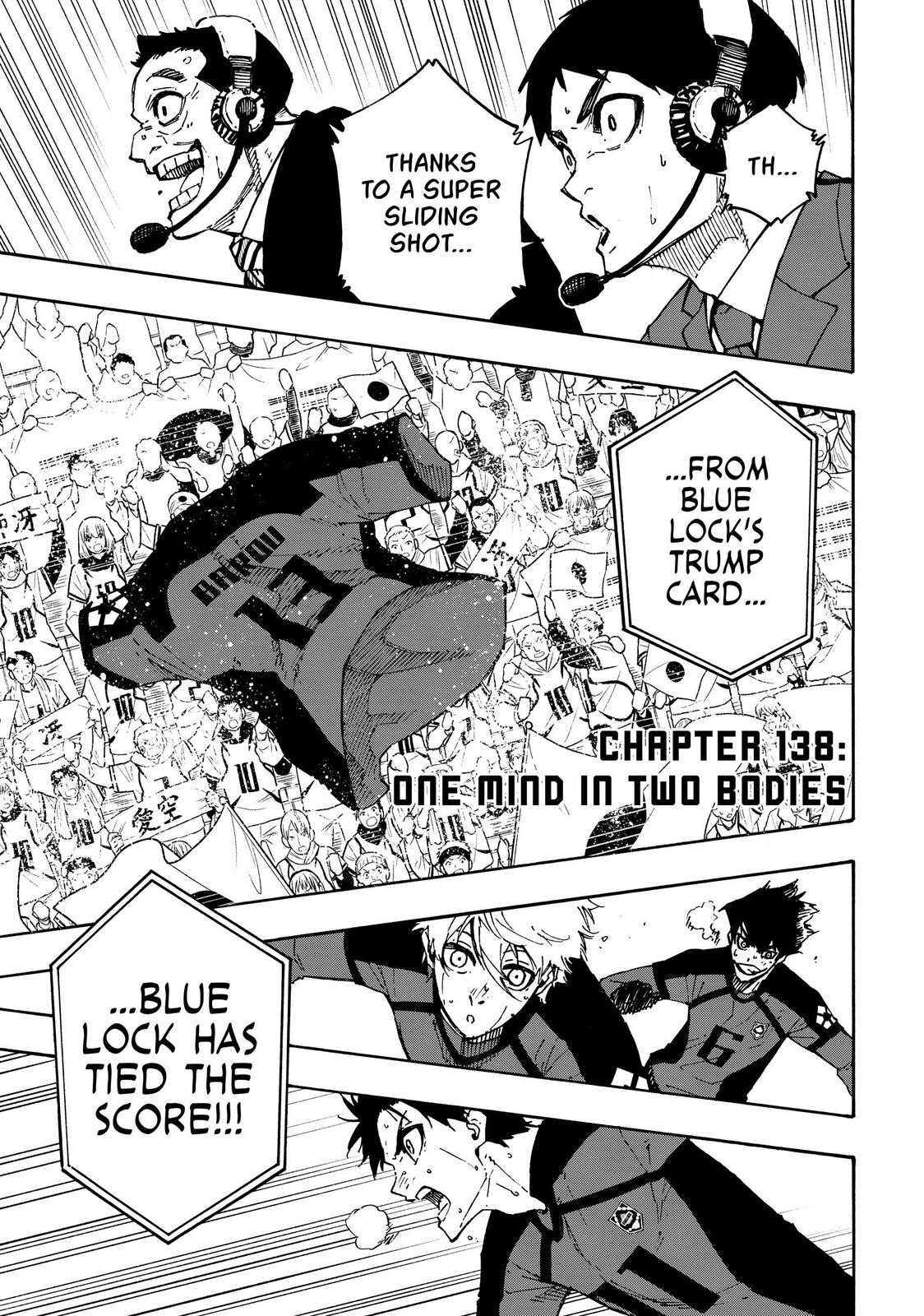 Blue Lock Chapter 138 — page 1