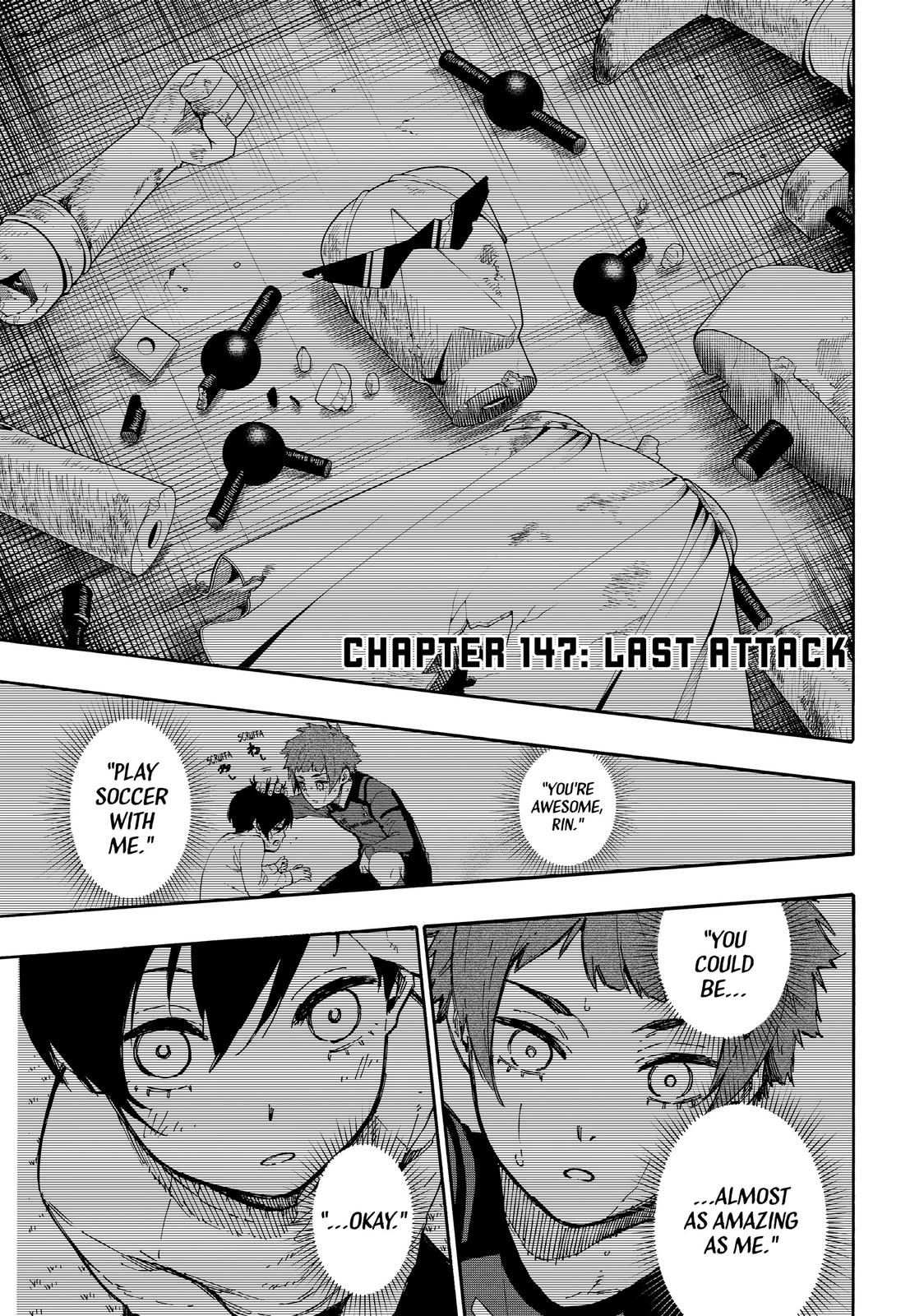 Blue Lock Chapter 147 — page 1