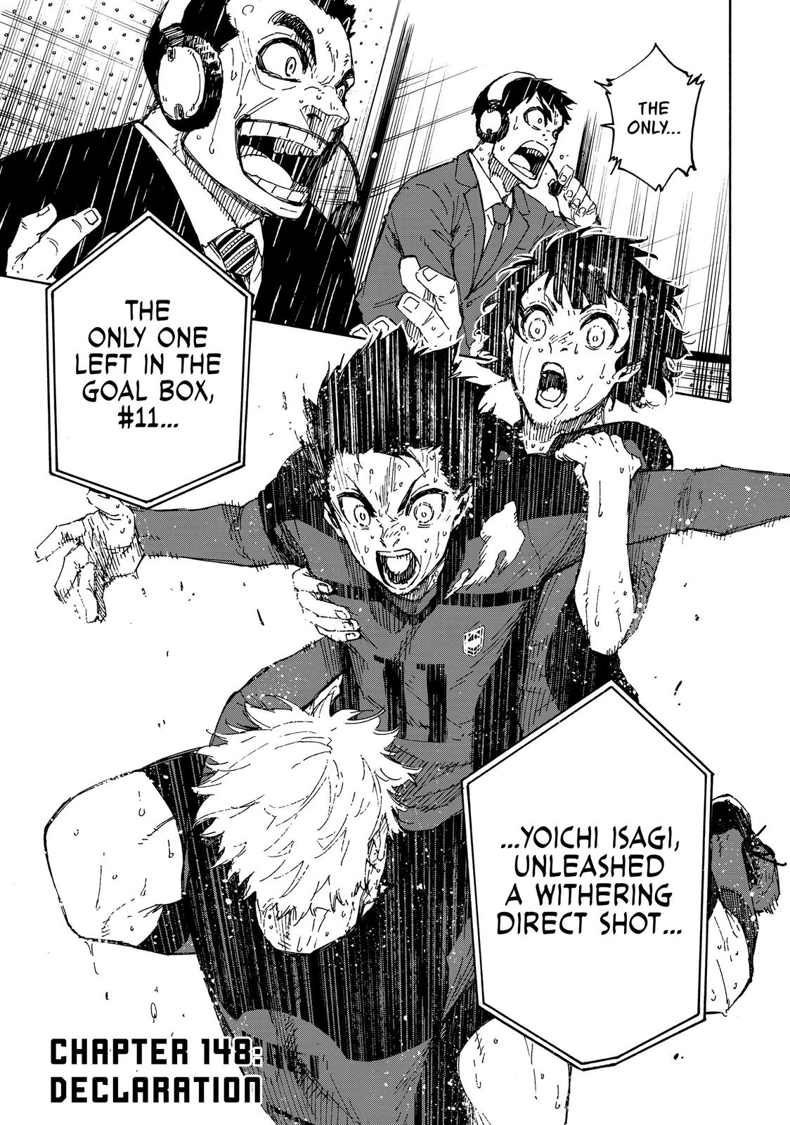 Blue Lock Chapter 148 — page 1