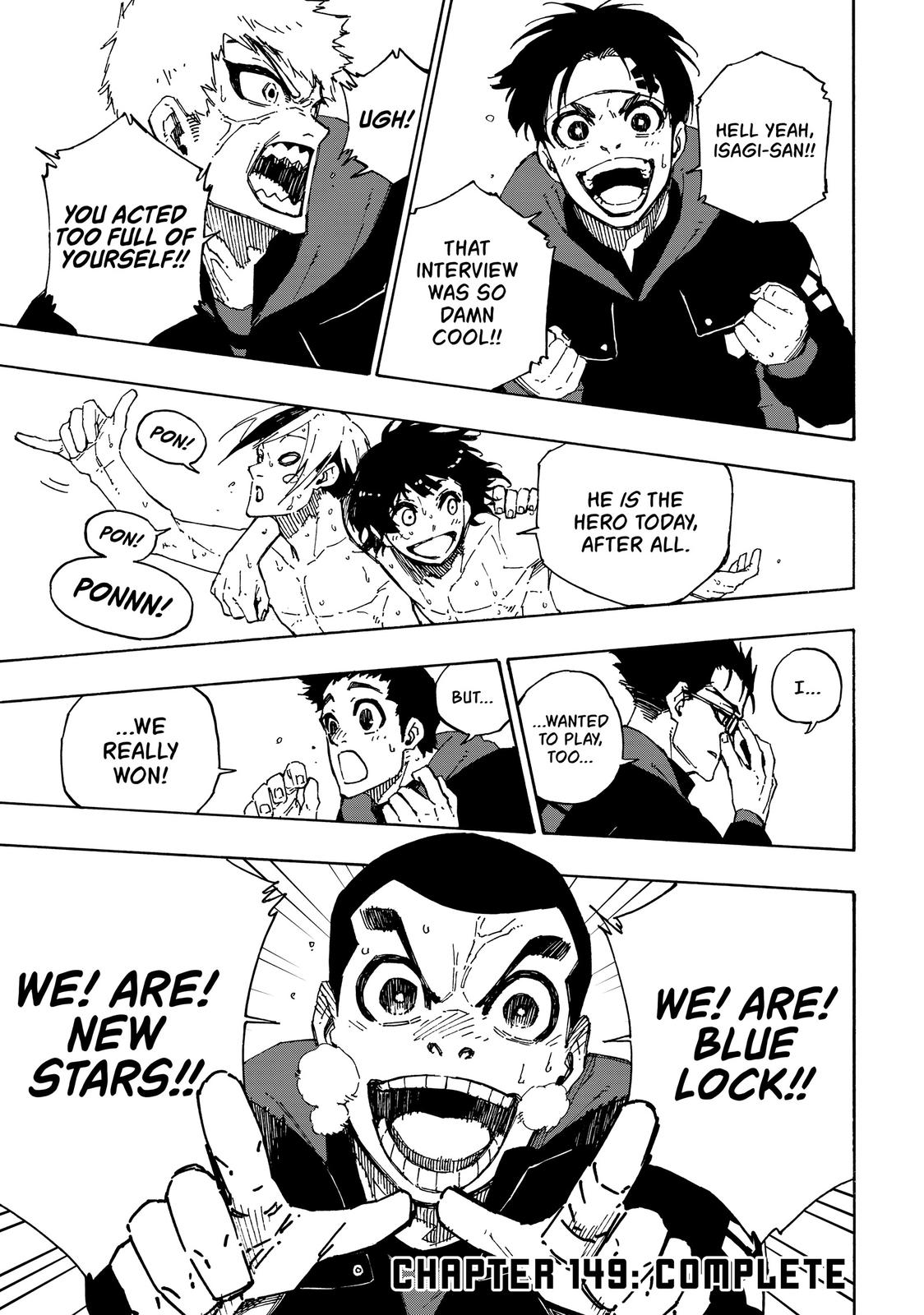 Blue Lock Chapter 149 — page 1
