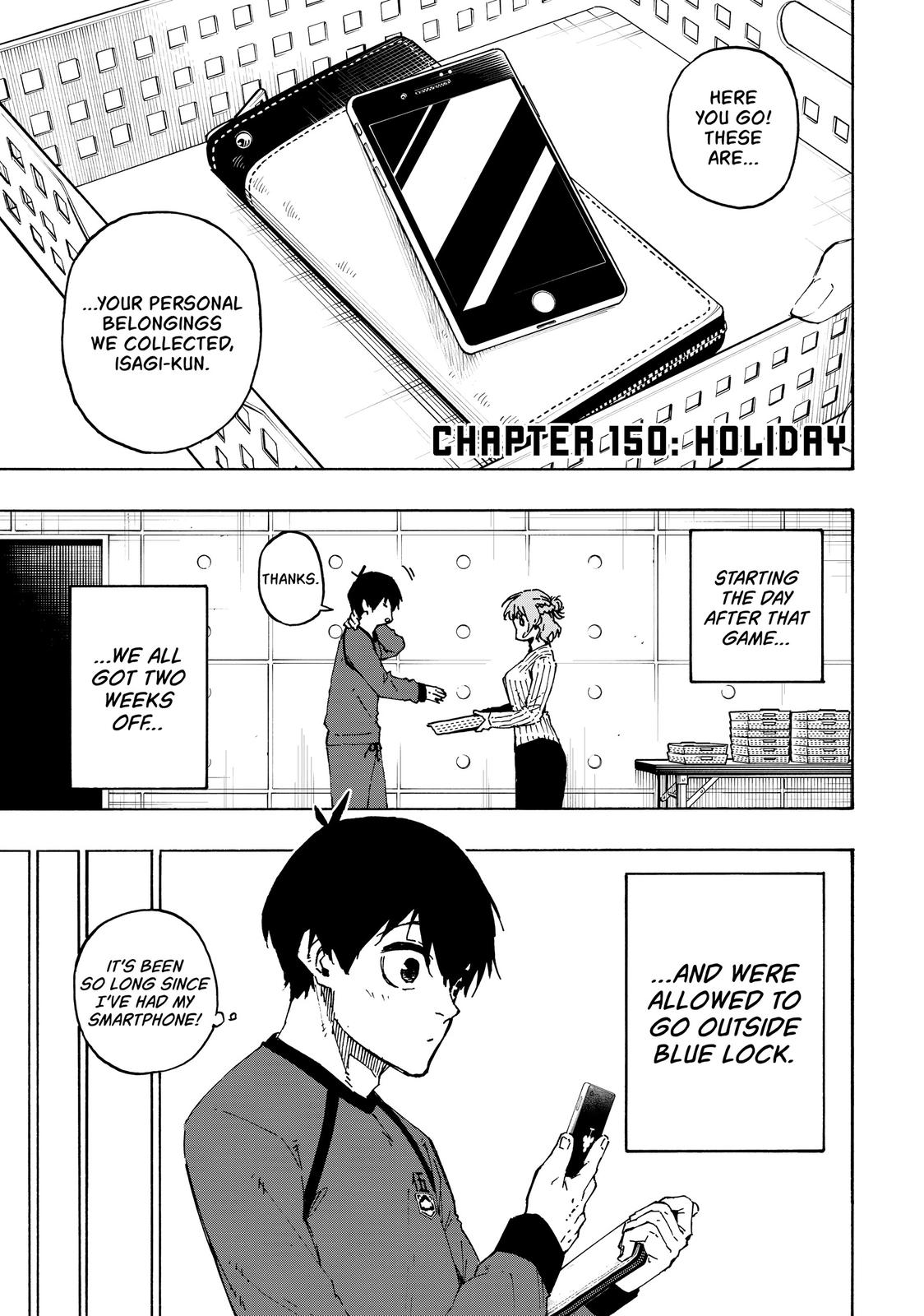 Blue Lock Chapter 150 — page 6