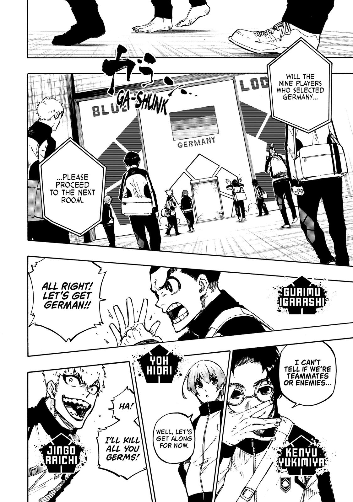 Blue Lock Chapter 154 — page 11