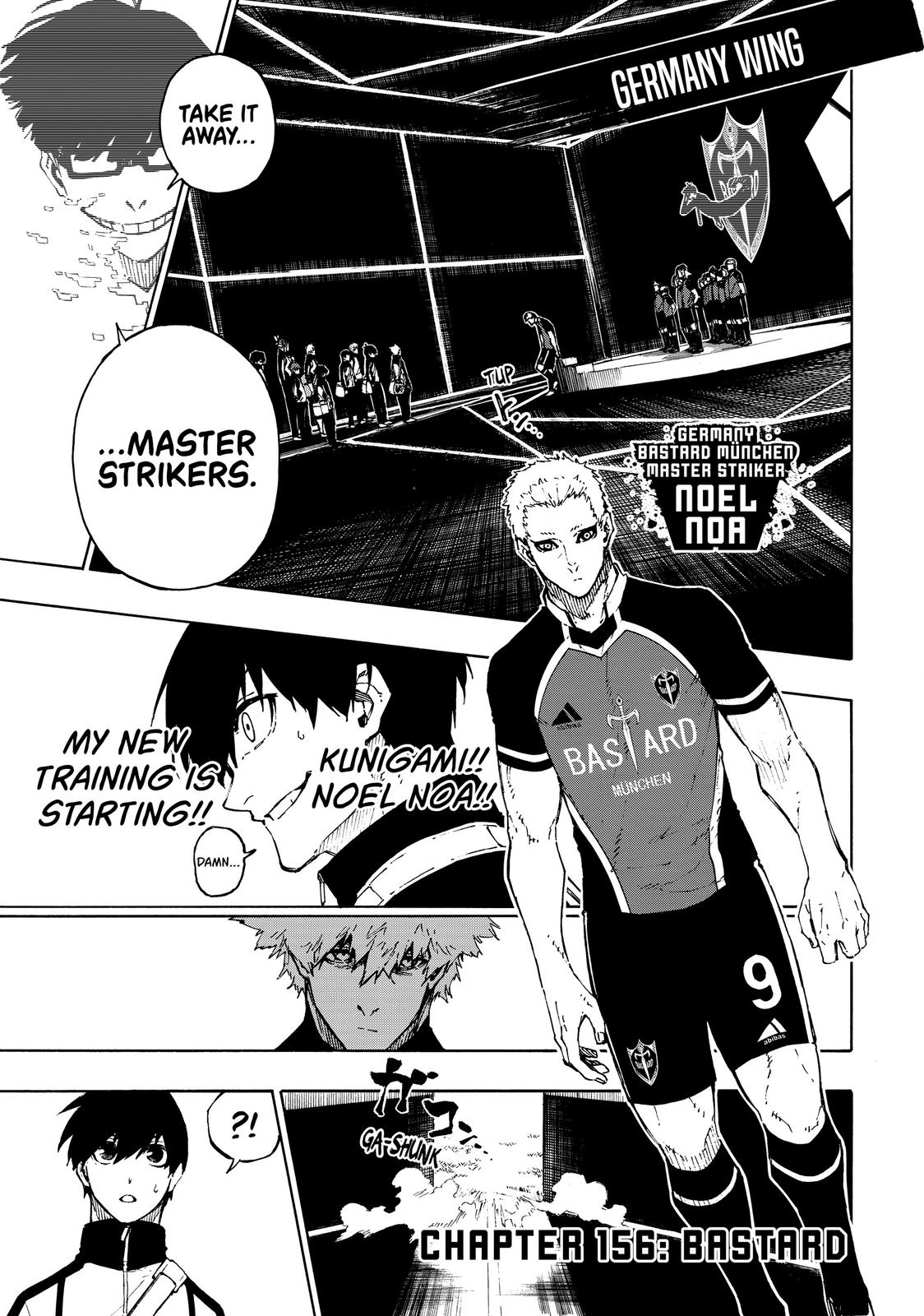 Blue Lock Chapter 156 — page 1