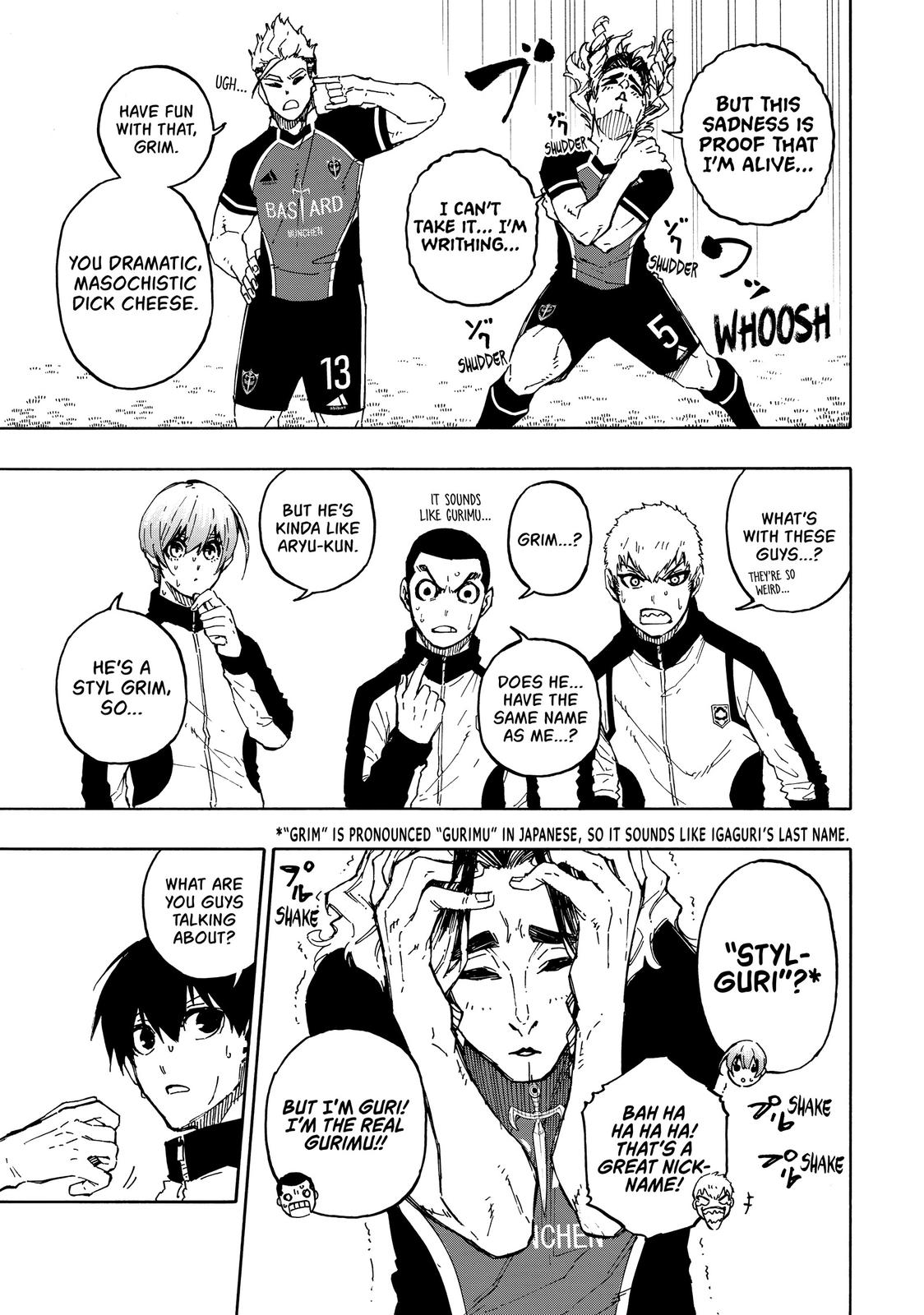 Blue Lock Chapter 157 — page 7
