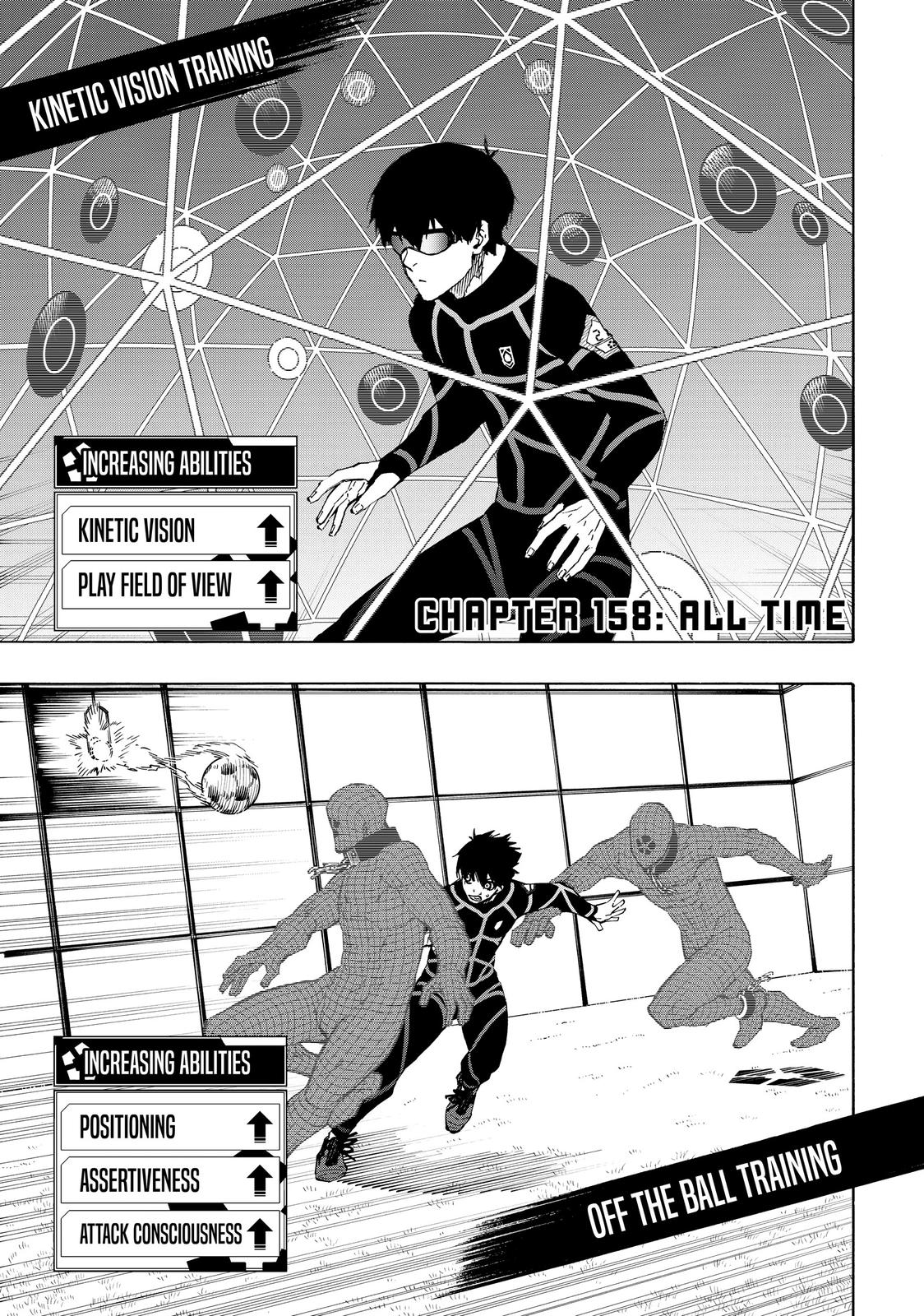 Blue Lock Chapter 158 — page 1