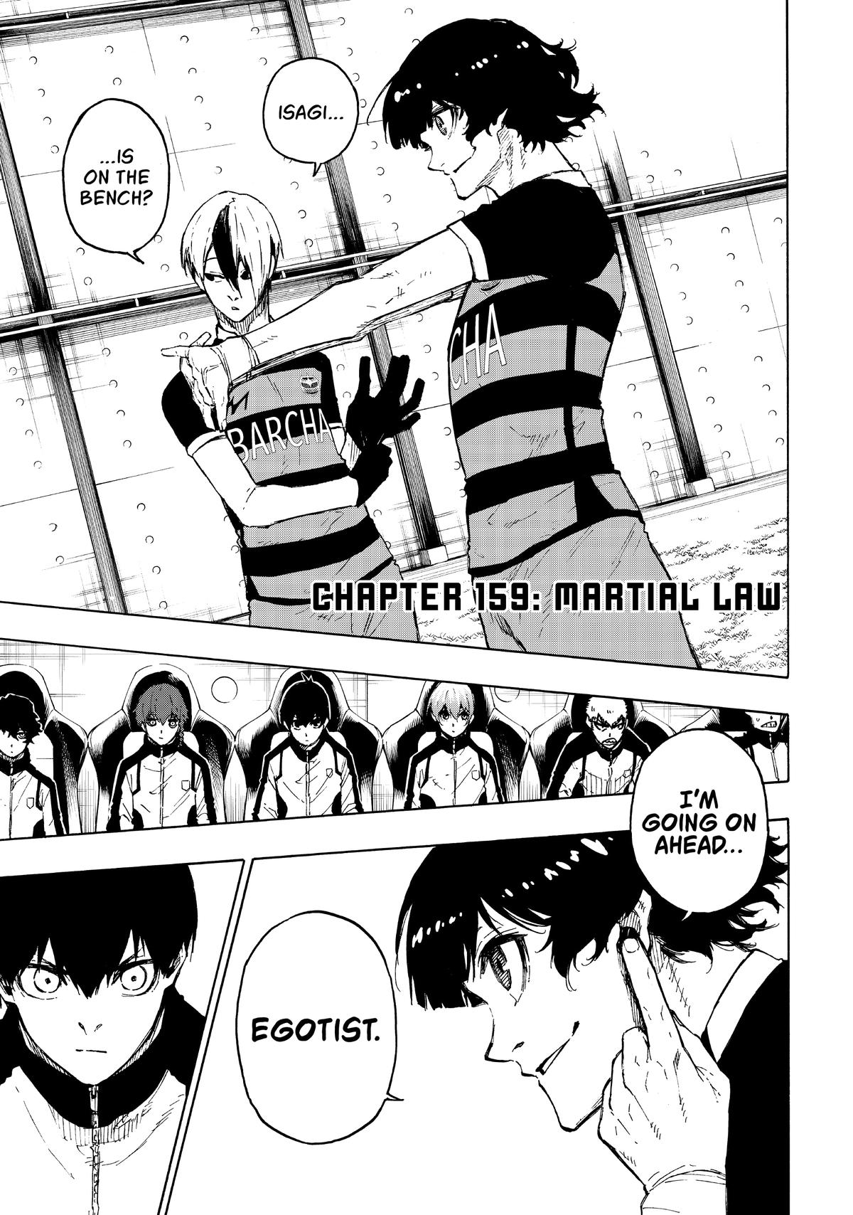 Blue Lock Chapter 159 — page 6