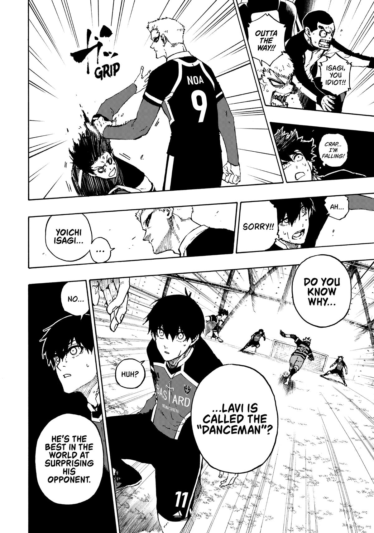 Blue Lock Chapter 164 — page 9