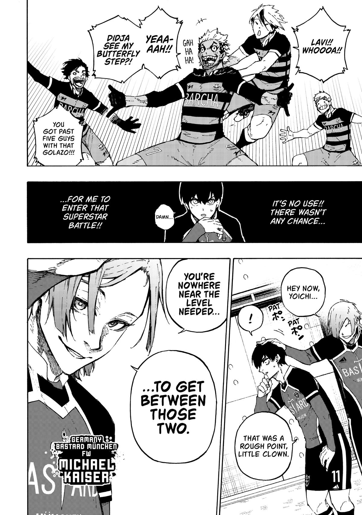 Blue Lock Chapter 164 — page 14
