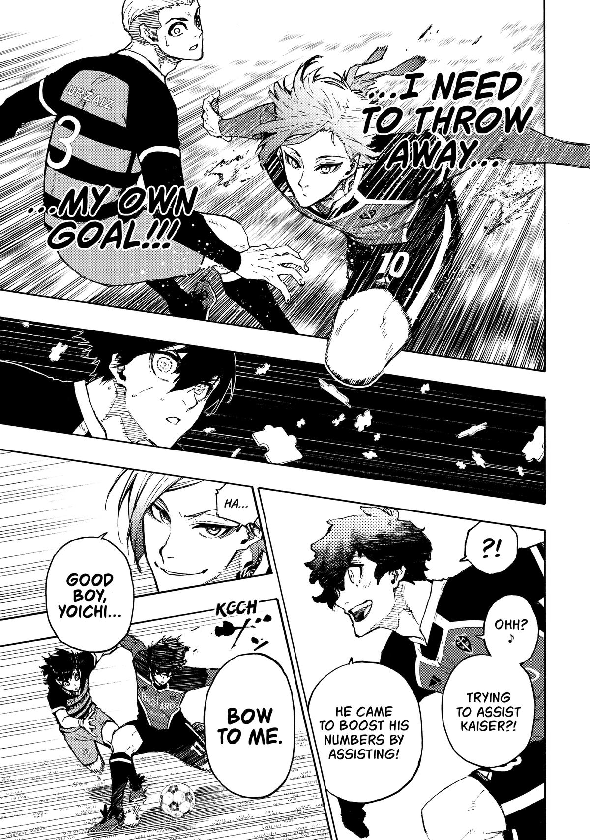 Blue Lock Chapter 167 — page 7