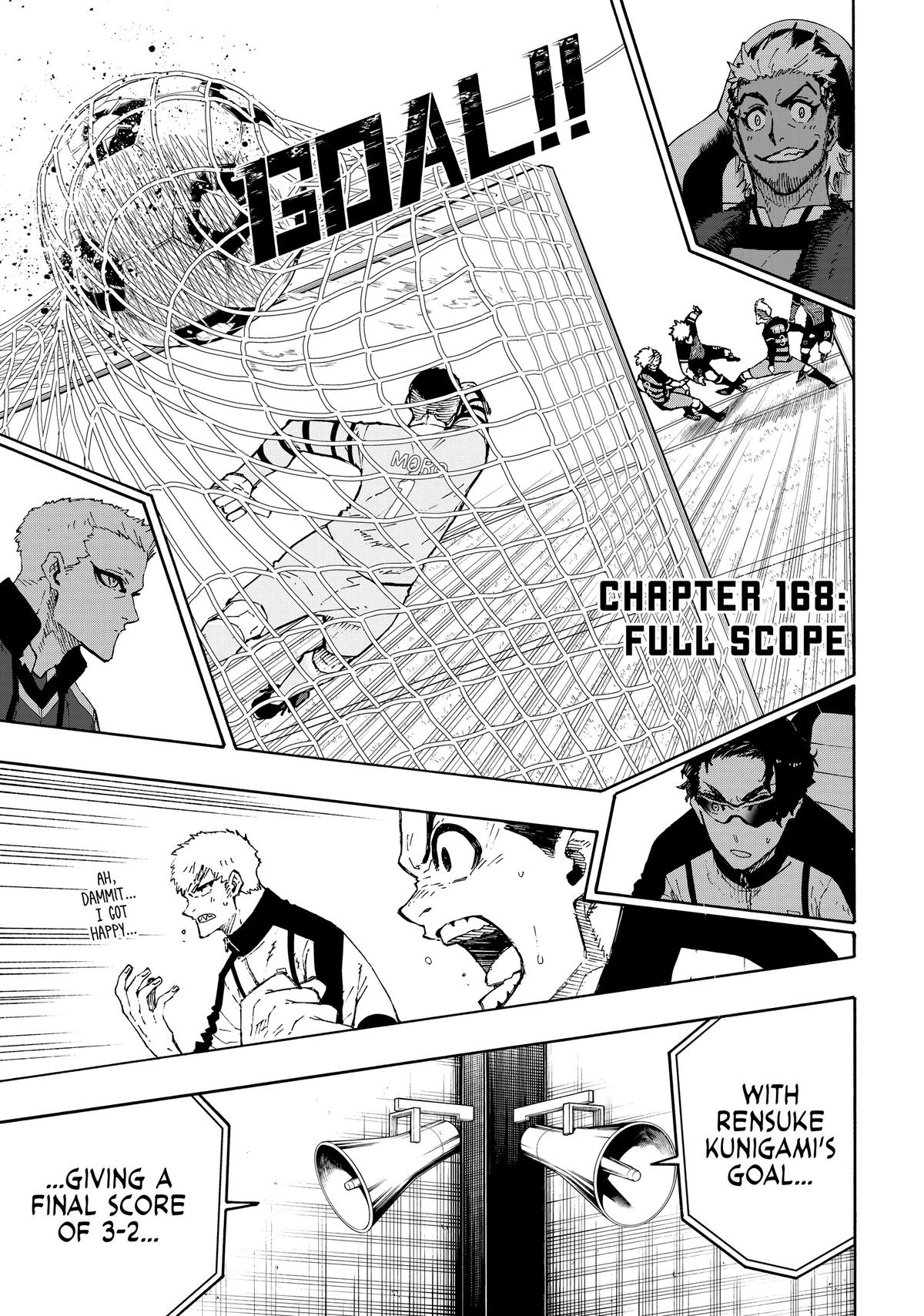 Blue Lock Chapter 168 — page 6