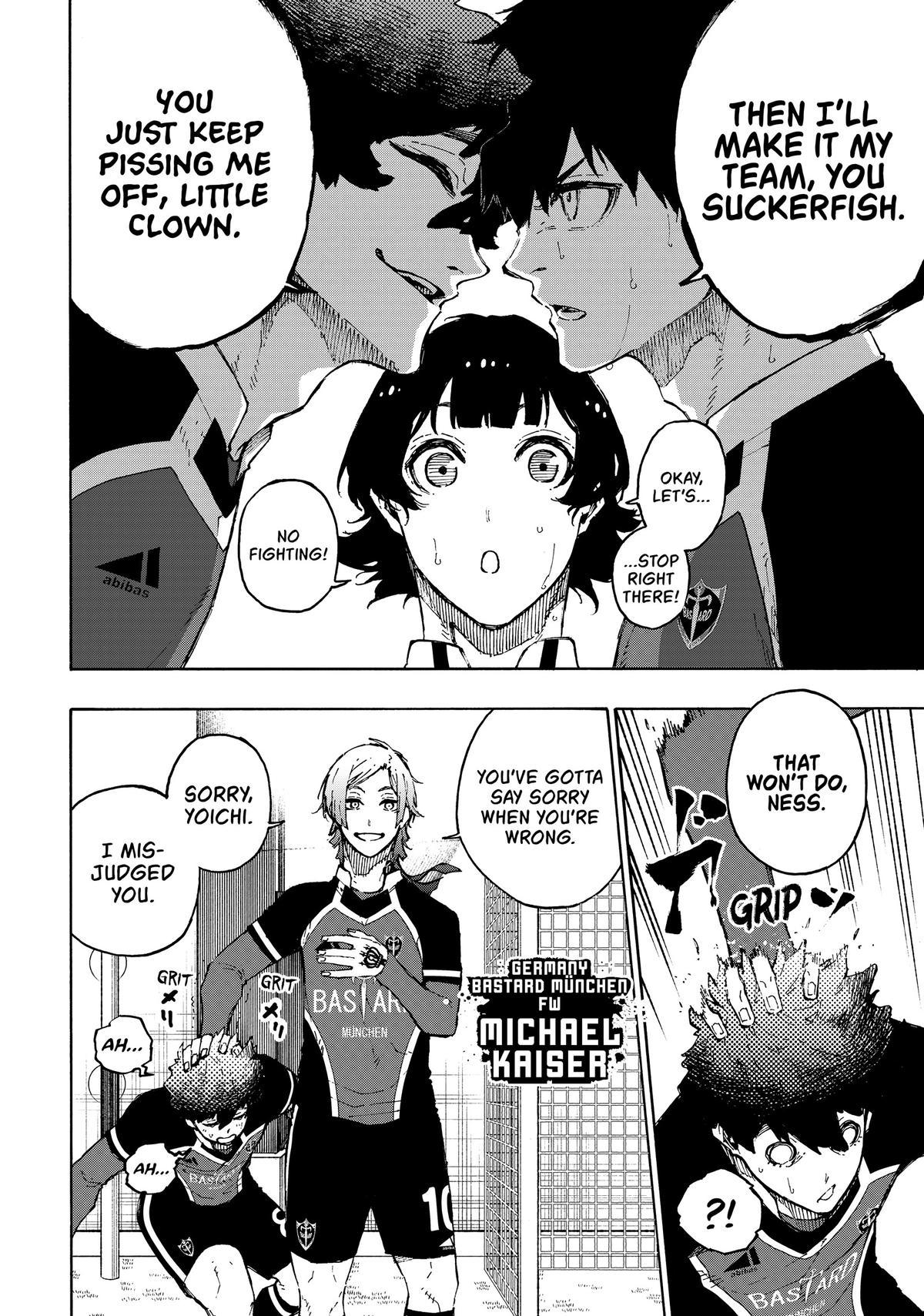 Blue Lock Chapter 168 — page 14