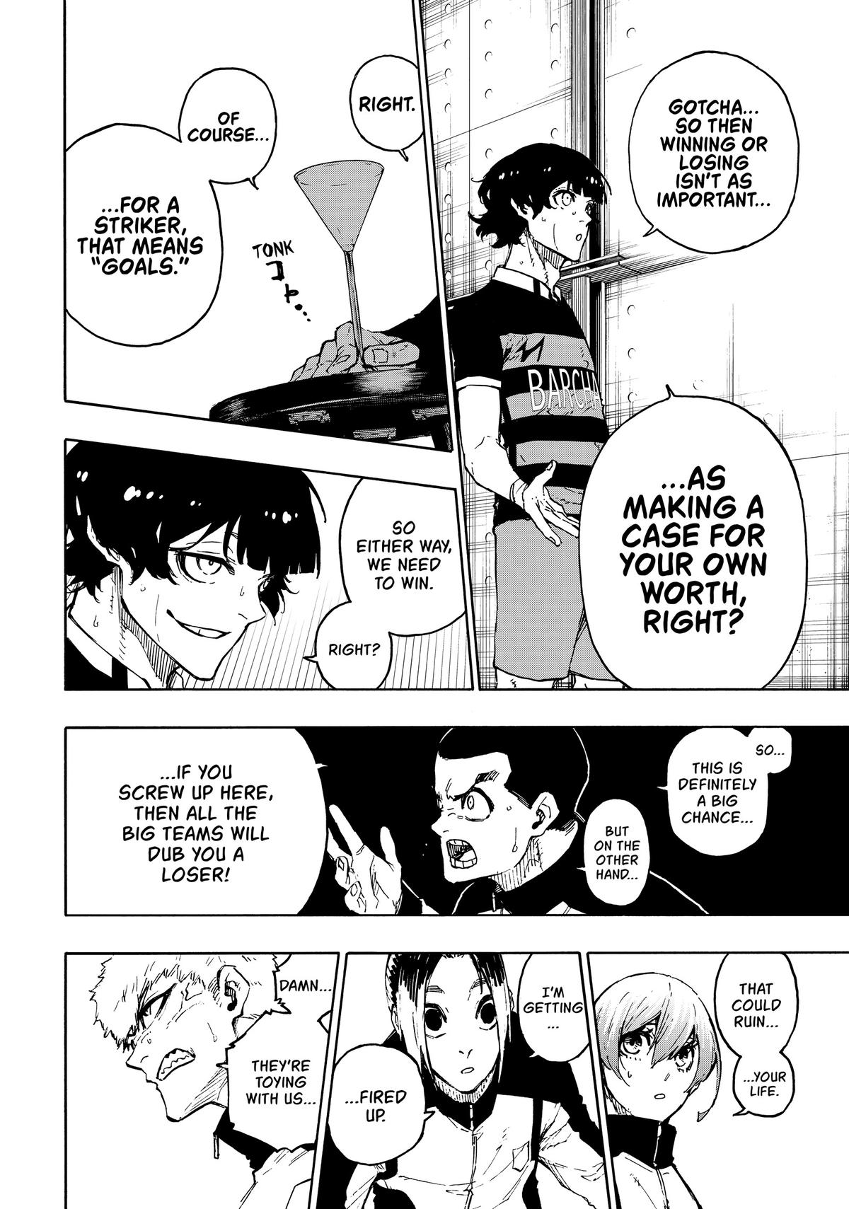 Blue Lock Chapter 169 — page 8