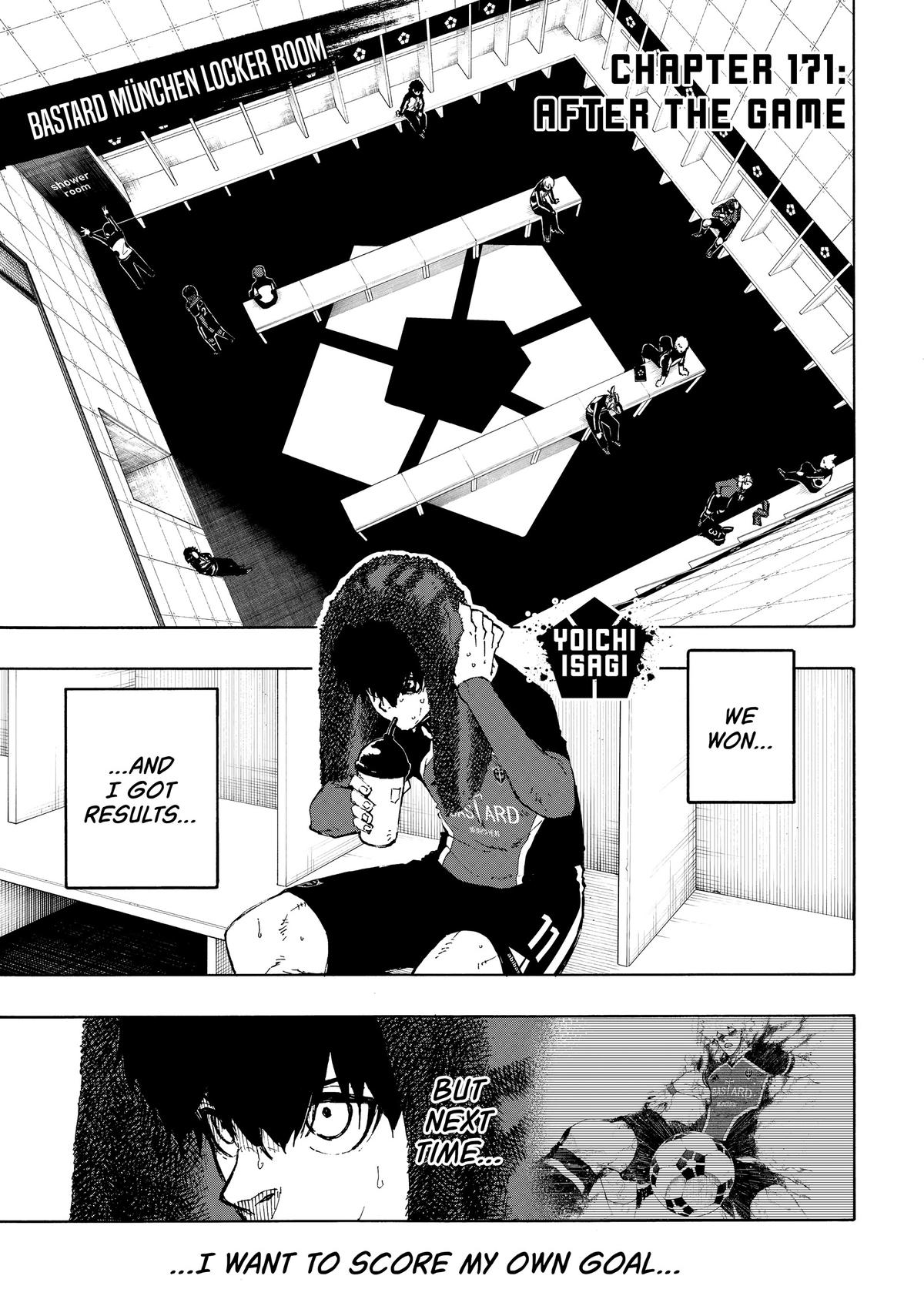 Blue Lock Chapter 171 — page 1