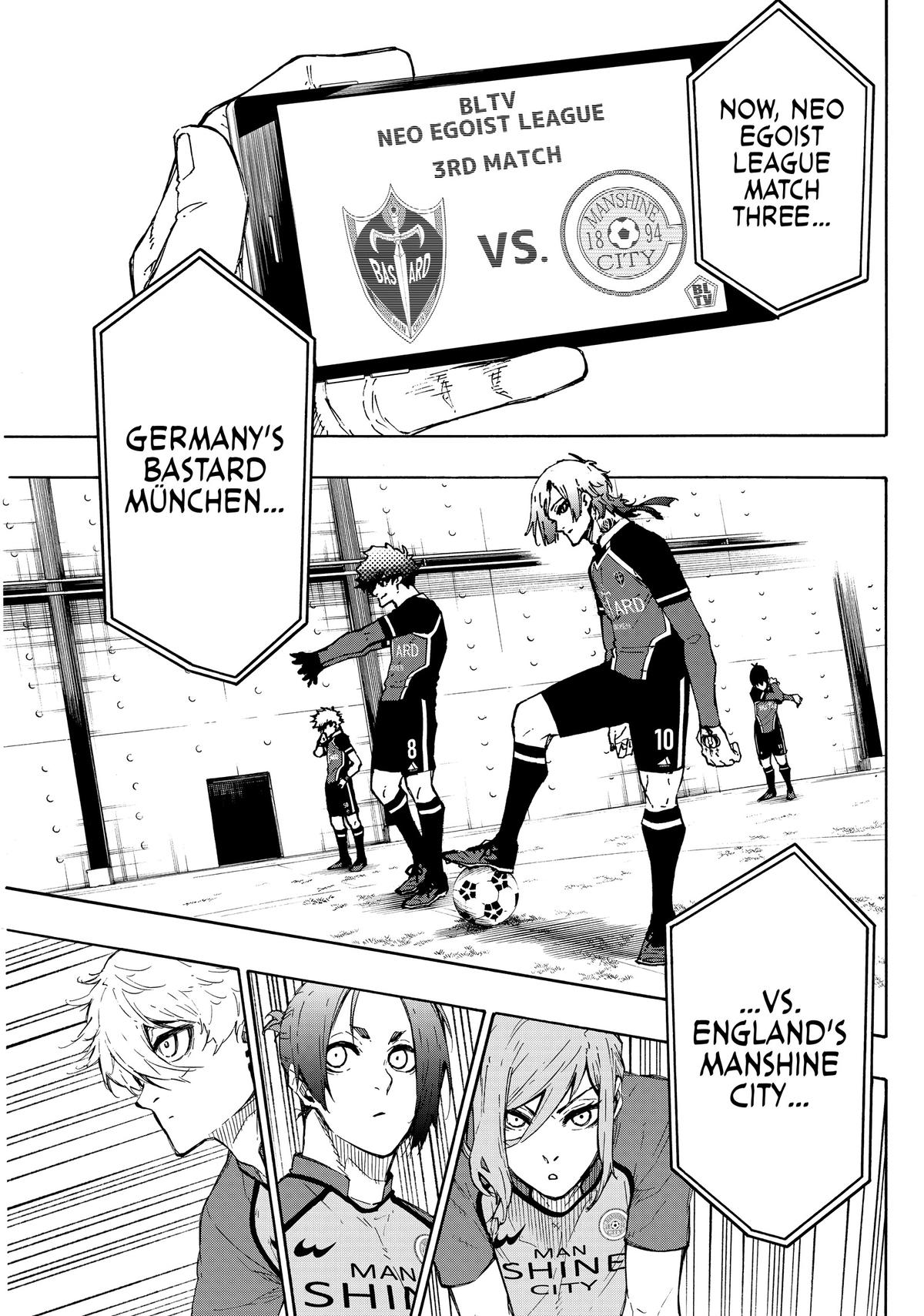 Blue Lock Chapter 174 — page 3