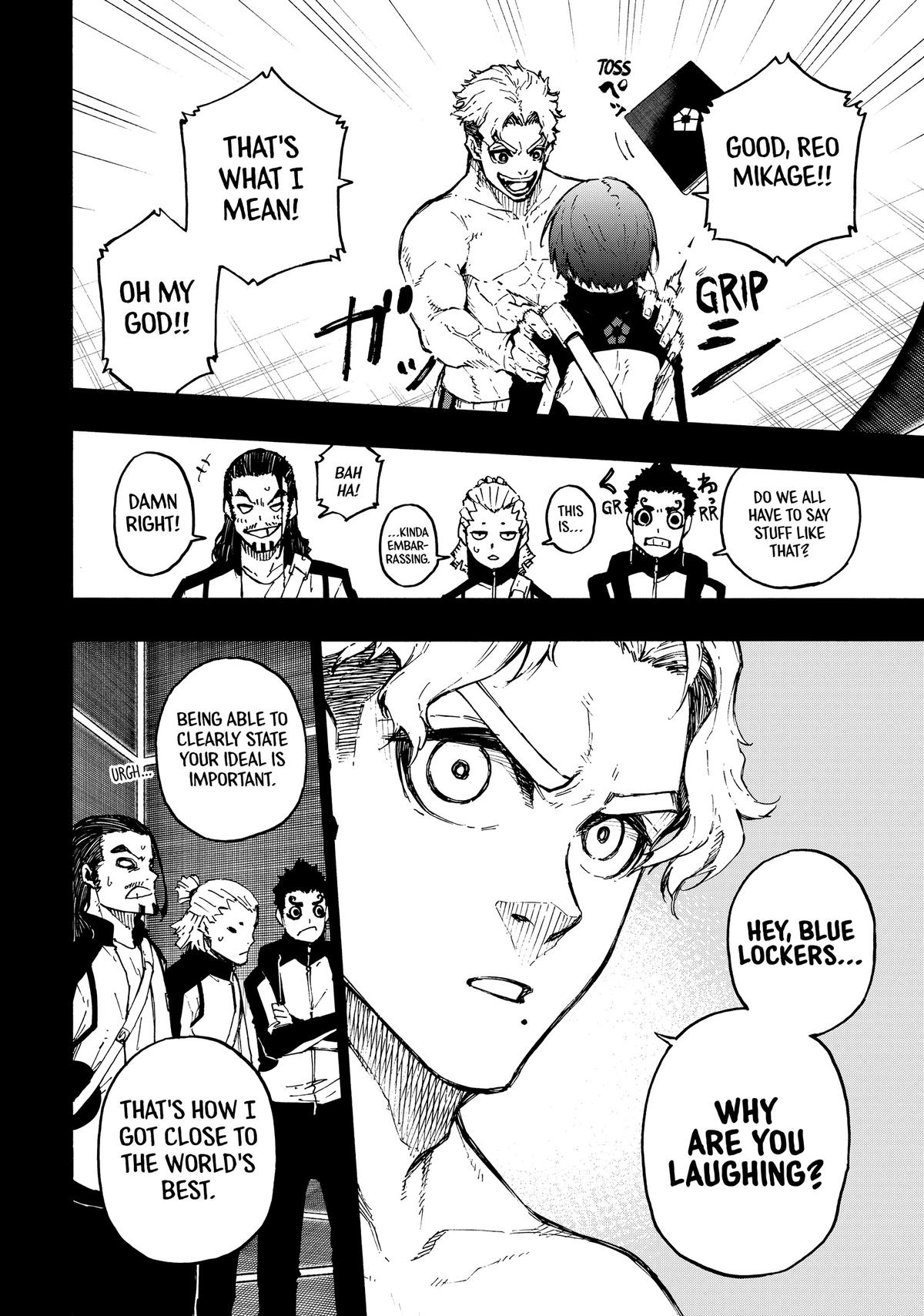 Blue Lock Chapter 175 — page 8