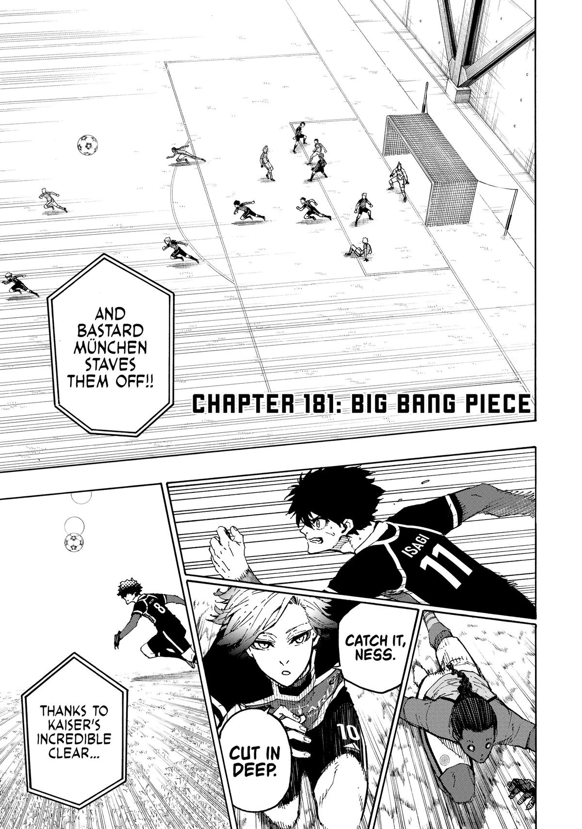 Blue Lock Chapter 181 — page 1