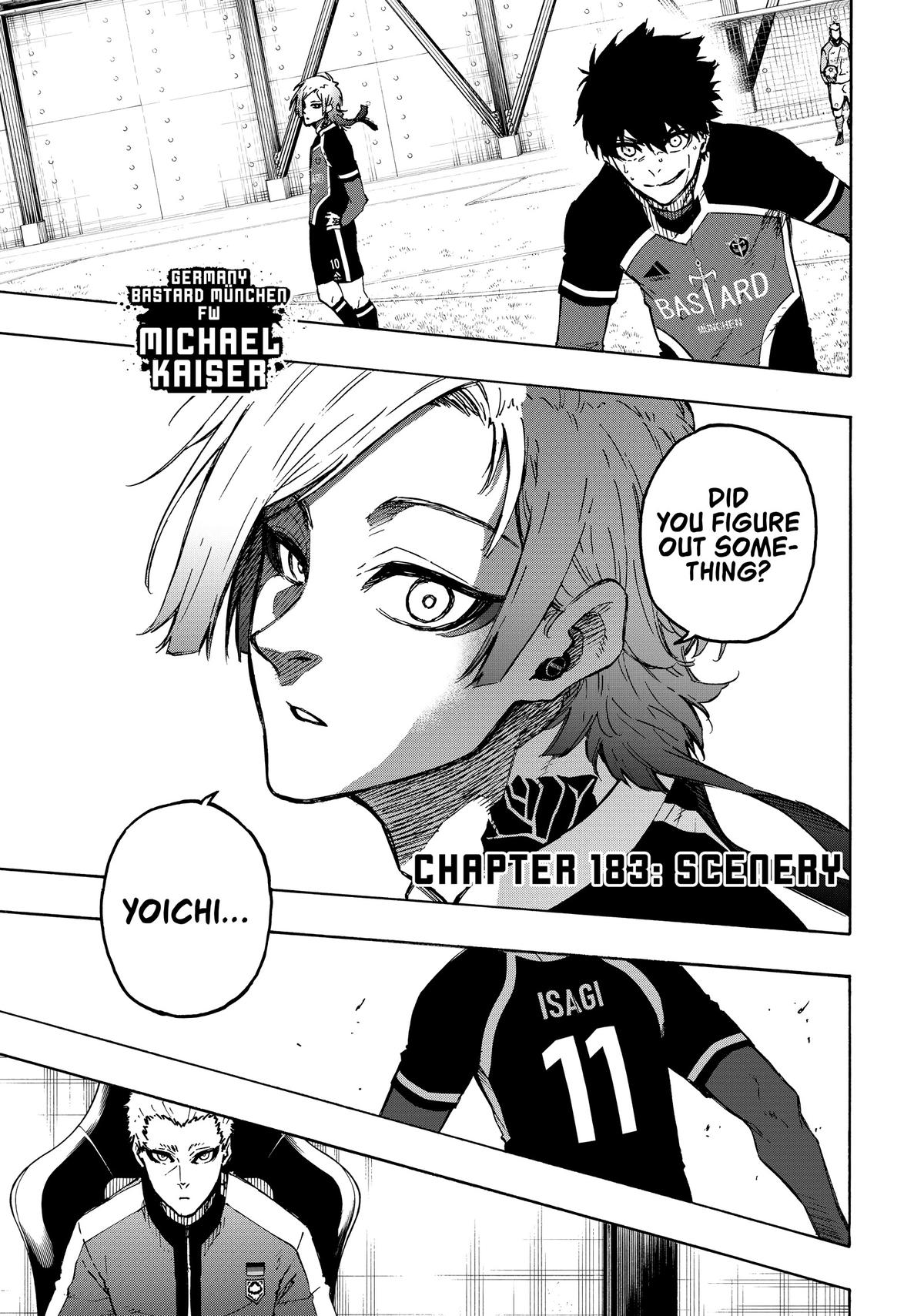 Blue Lock Chapter 183 — page 1