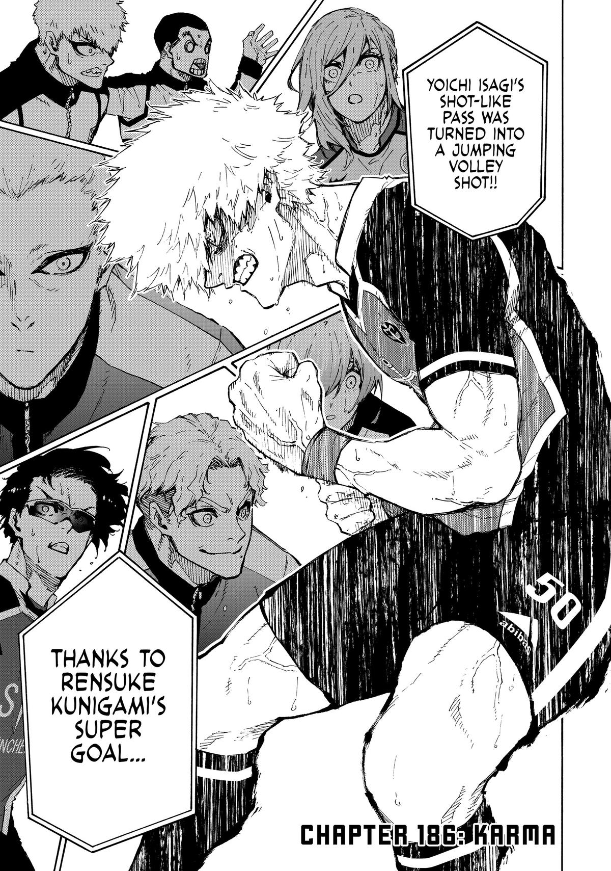 Blue Lock Chapter 186 — page 6